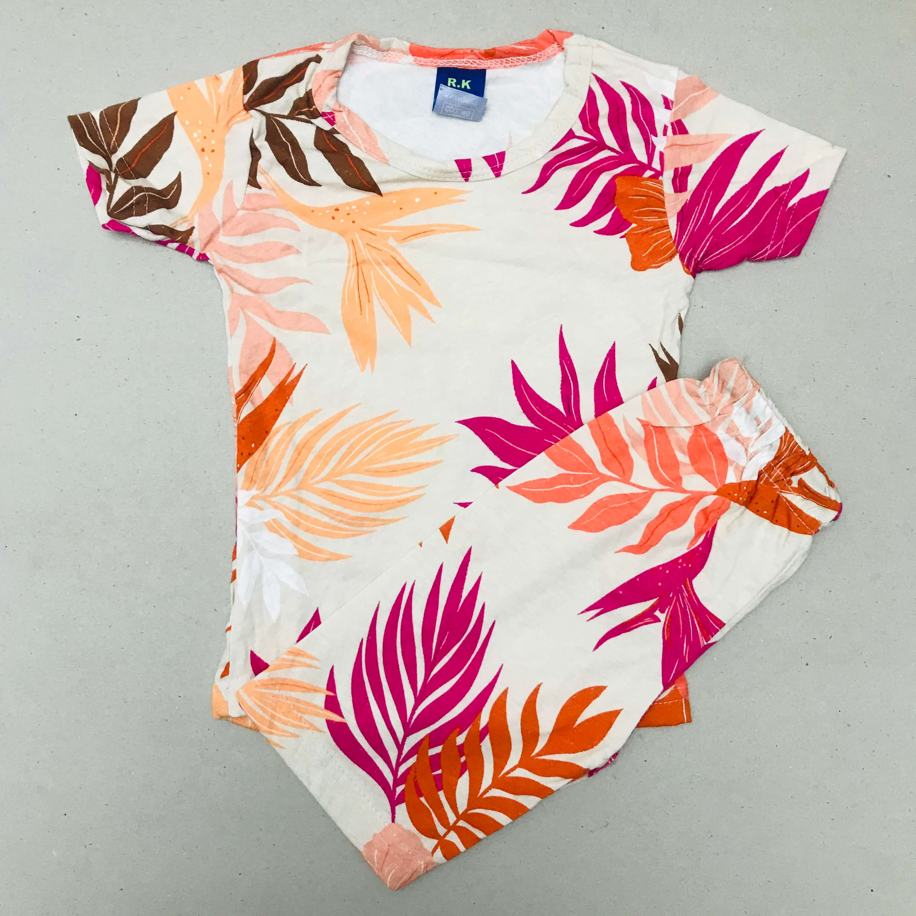 Kids Printed Shorts Set
