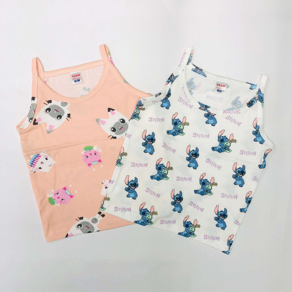 Junior Elite Sleeve Less Combo Pack Of 2