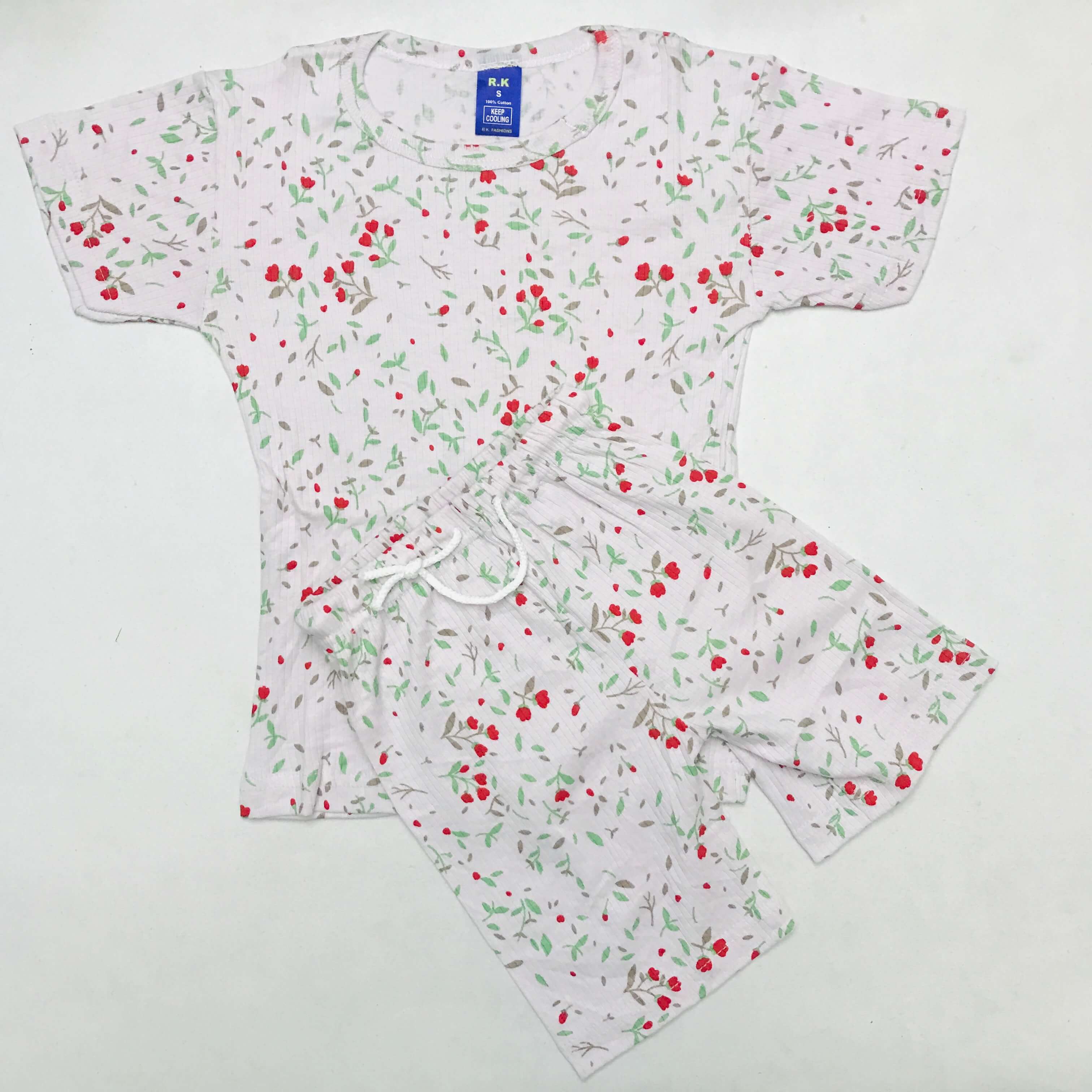 Kids Printed Shorts Set