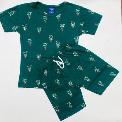 Kids Printed Shorts Set