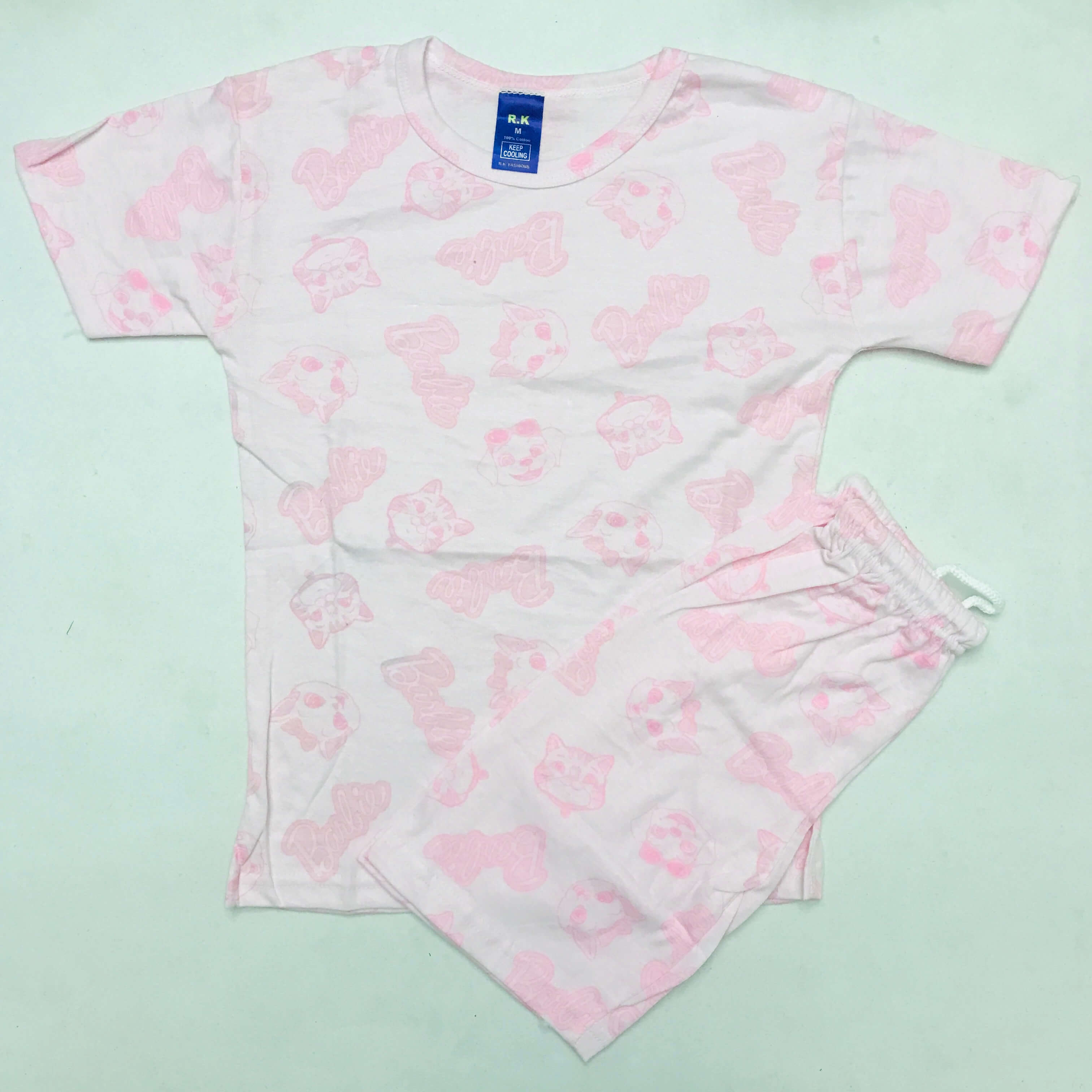 Kids Printed Shorts Set