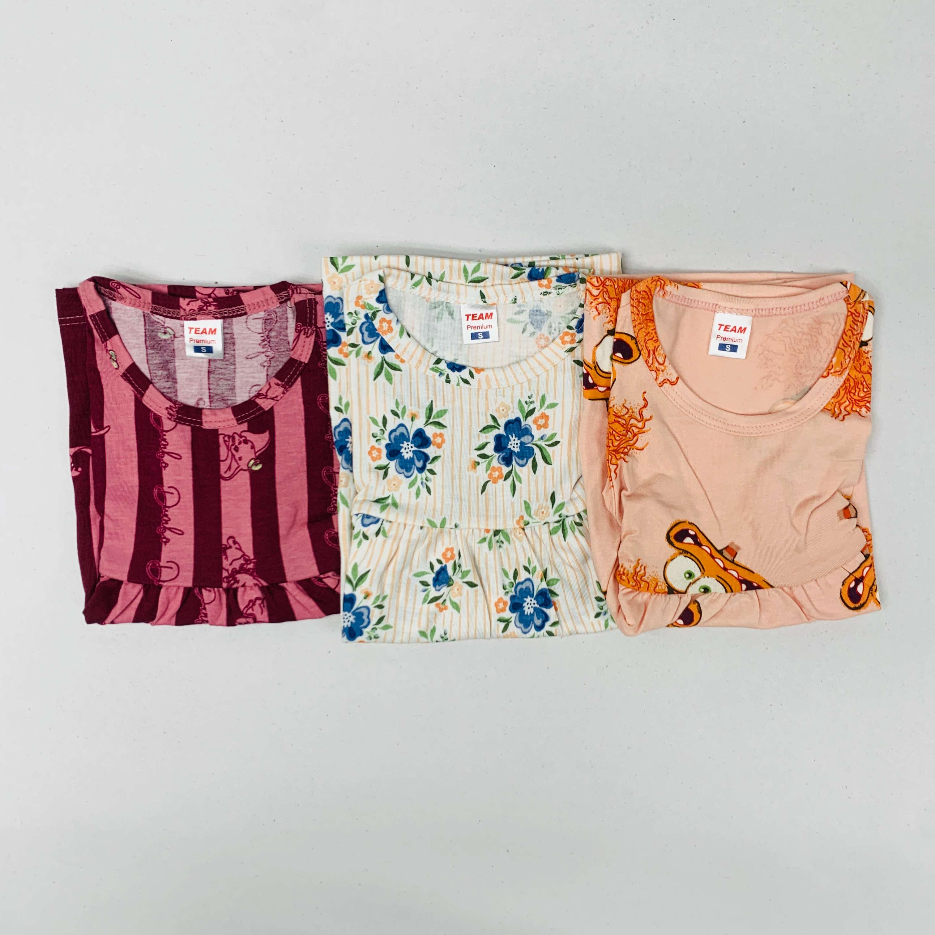 Premium Kids SL Frock Pack Of 3