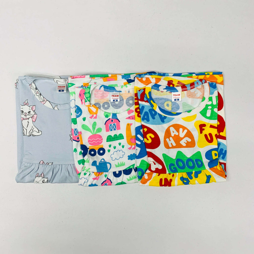 Premium Kids SL Frock Pack Of 3