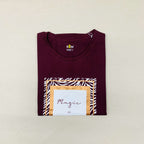 Women’s Solid T-Shirt-Dots