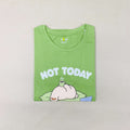 Women’s Solid T-Shirt-Dots