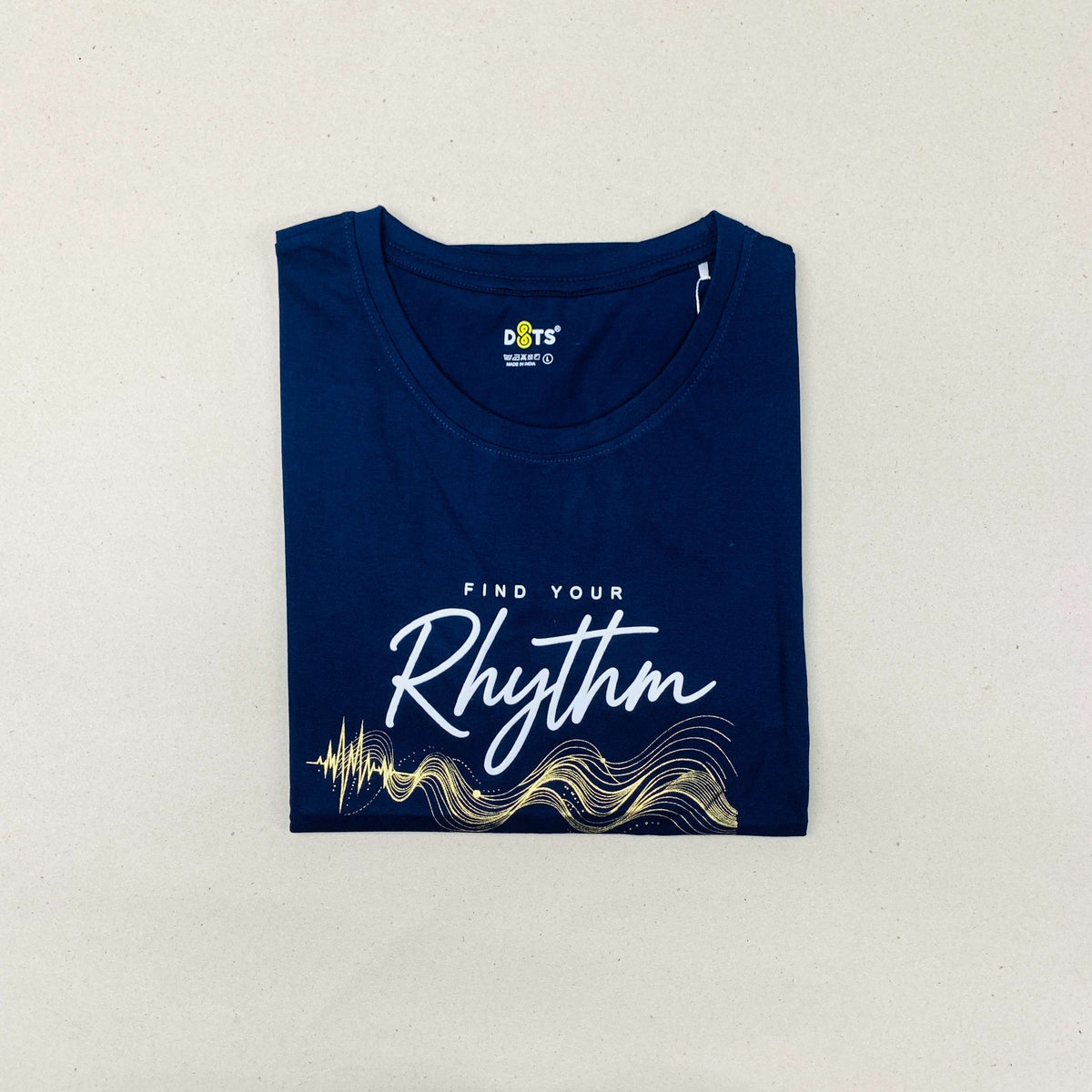 Women’s Solid T-Shirt-Dots