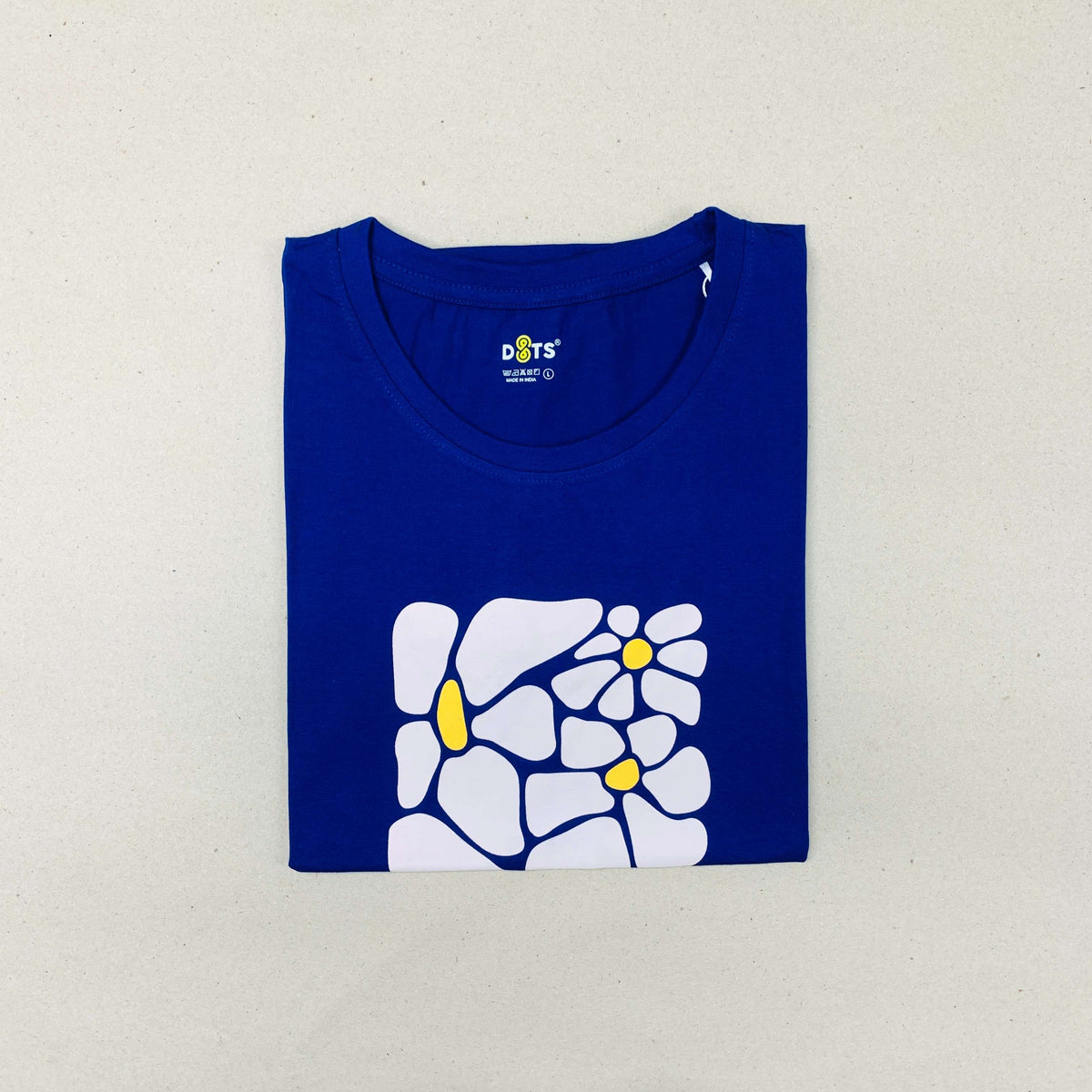 Women’s Solid T-Shirt-Dots