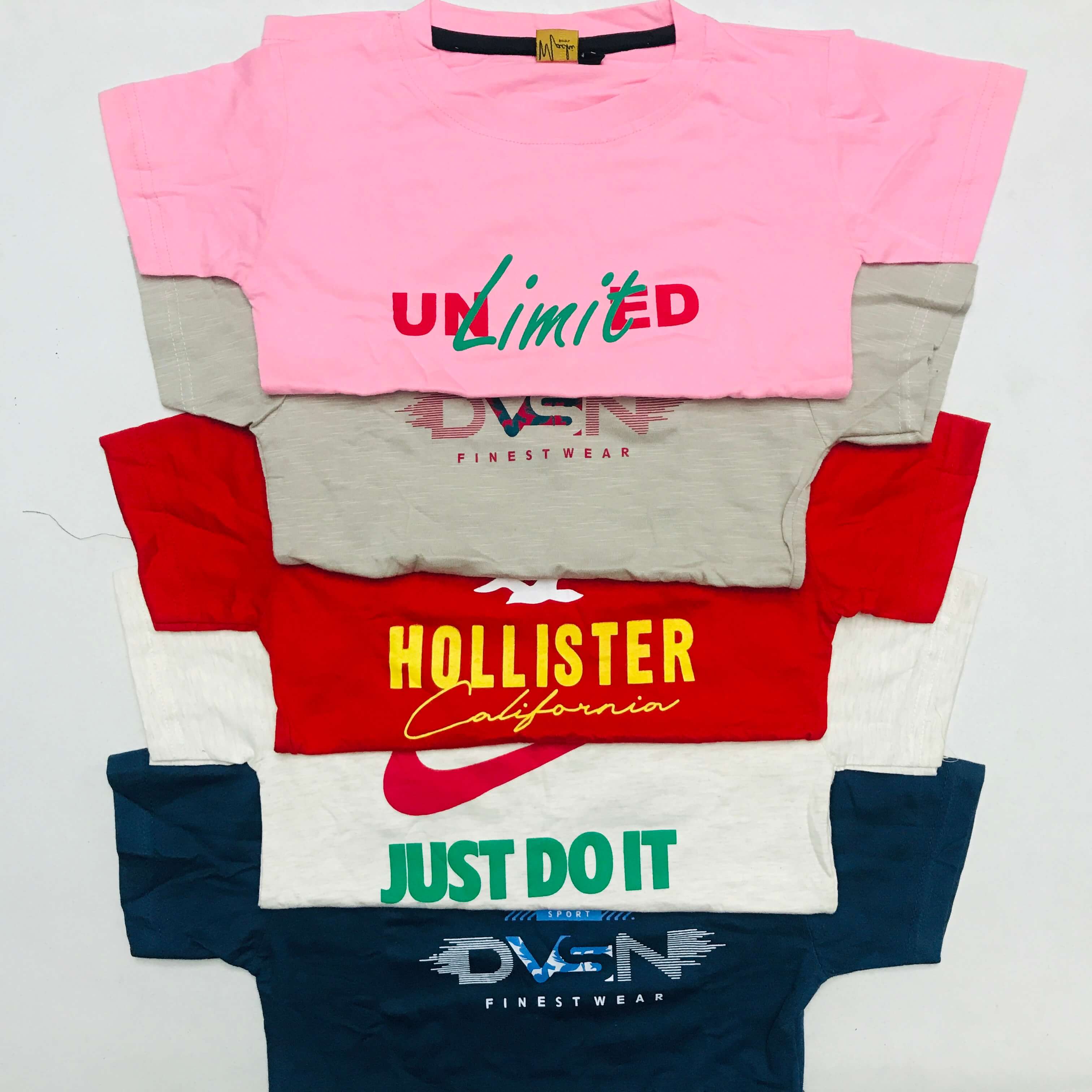 Kids T-Shirt Combo (Pack of 5)