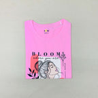 Women’s Solid T-Shirt-Dots