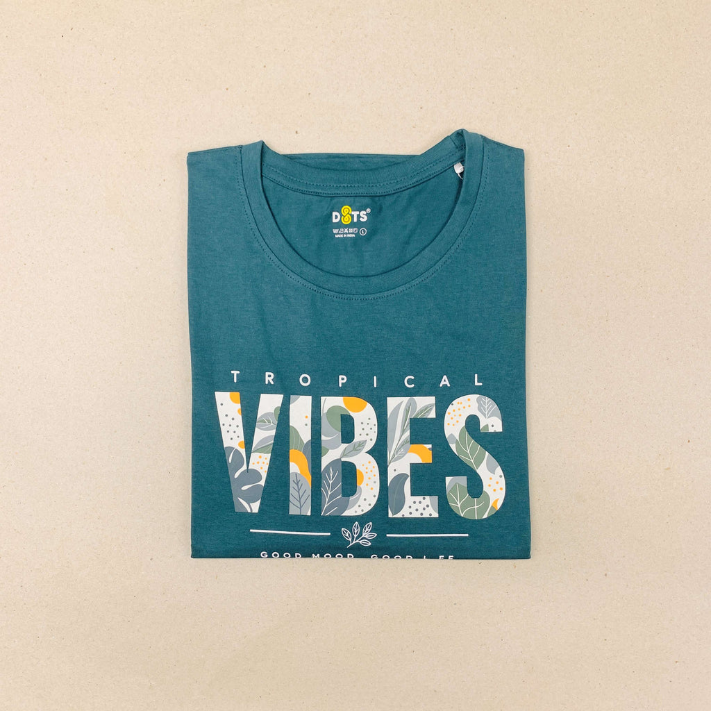 Women’s Solid T-Shirt-Dots