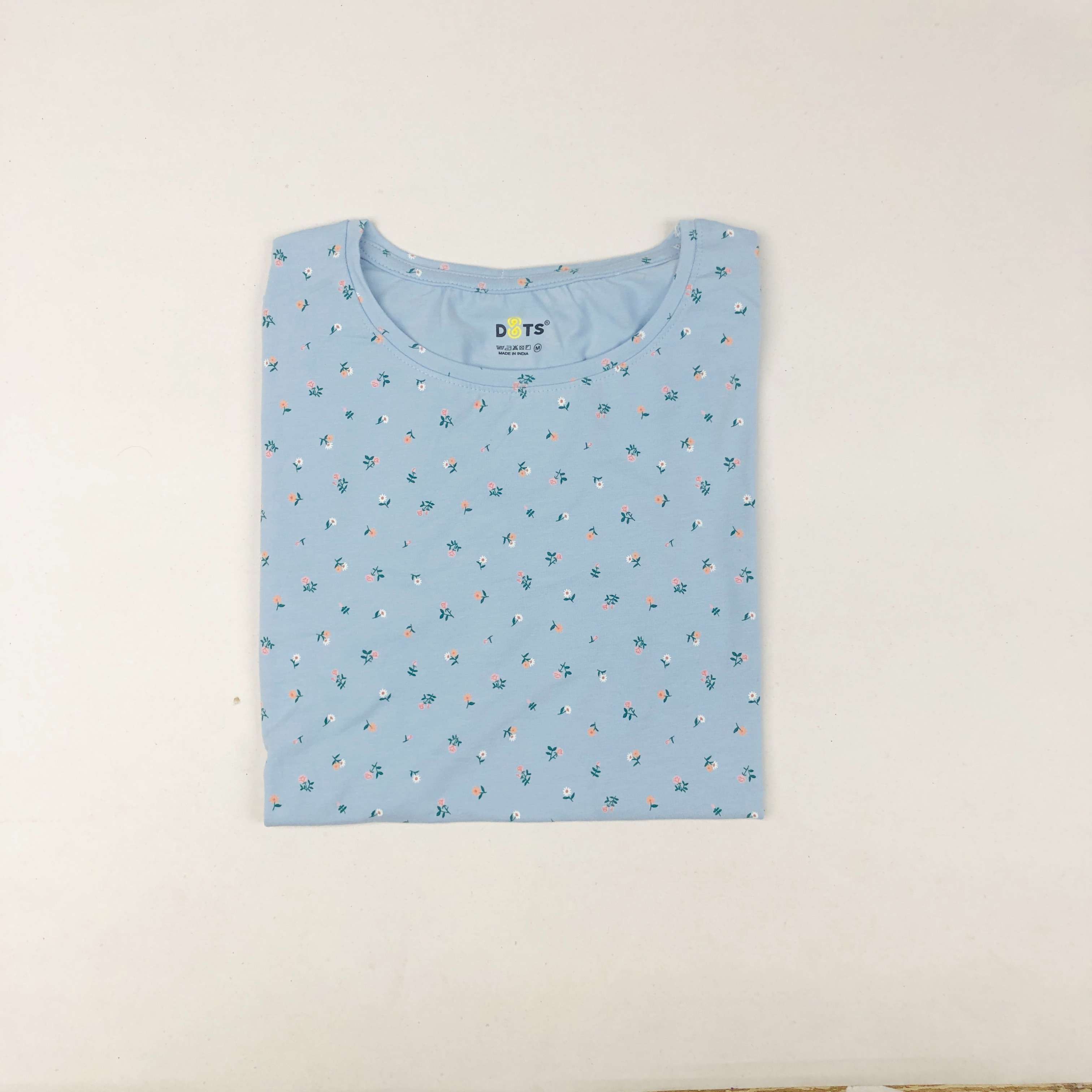Dots Ladies Printed T-Shirt
