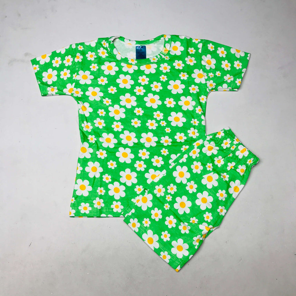 Kids Printed Shorts Set