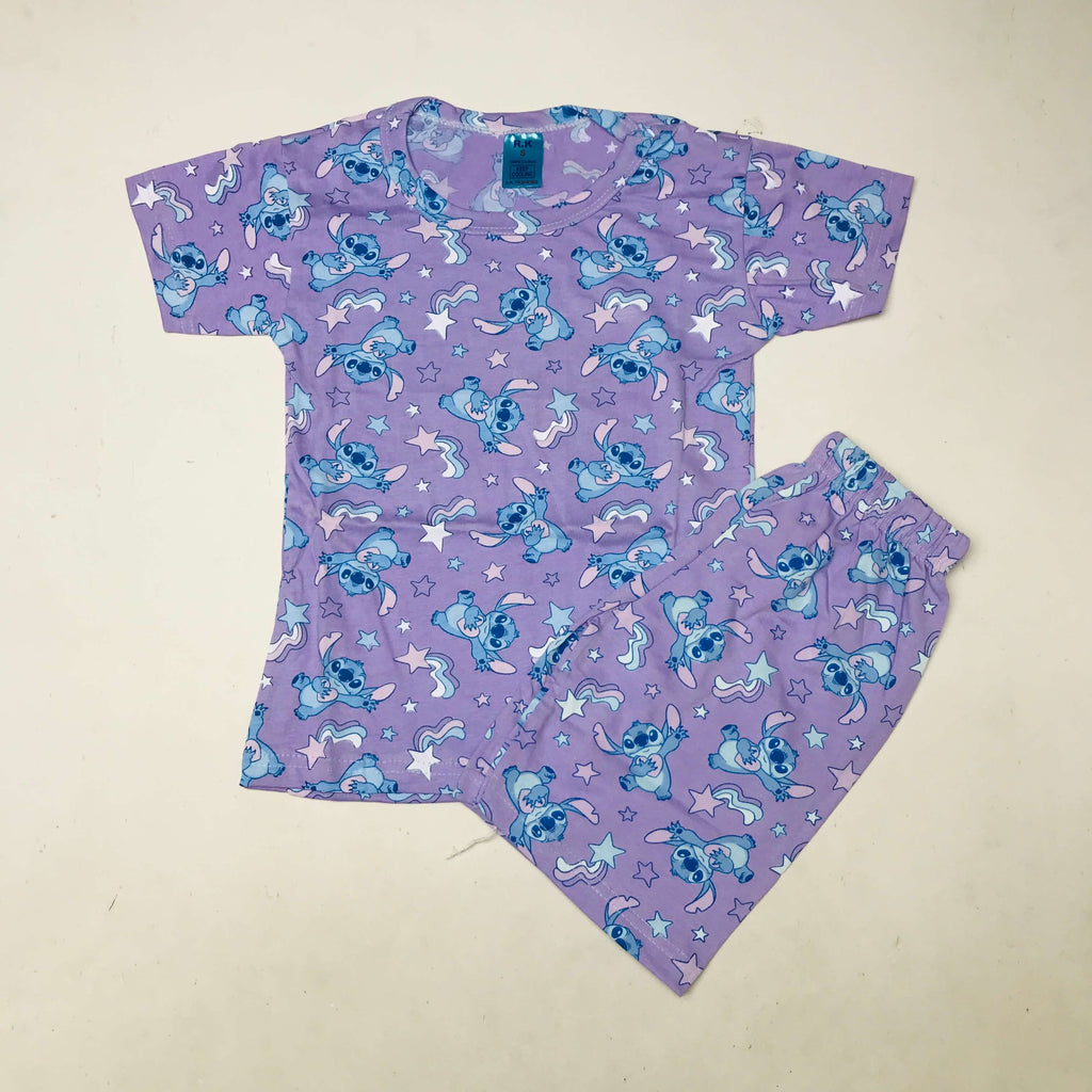Kids Printed Shorts Set