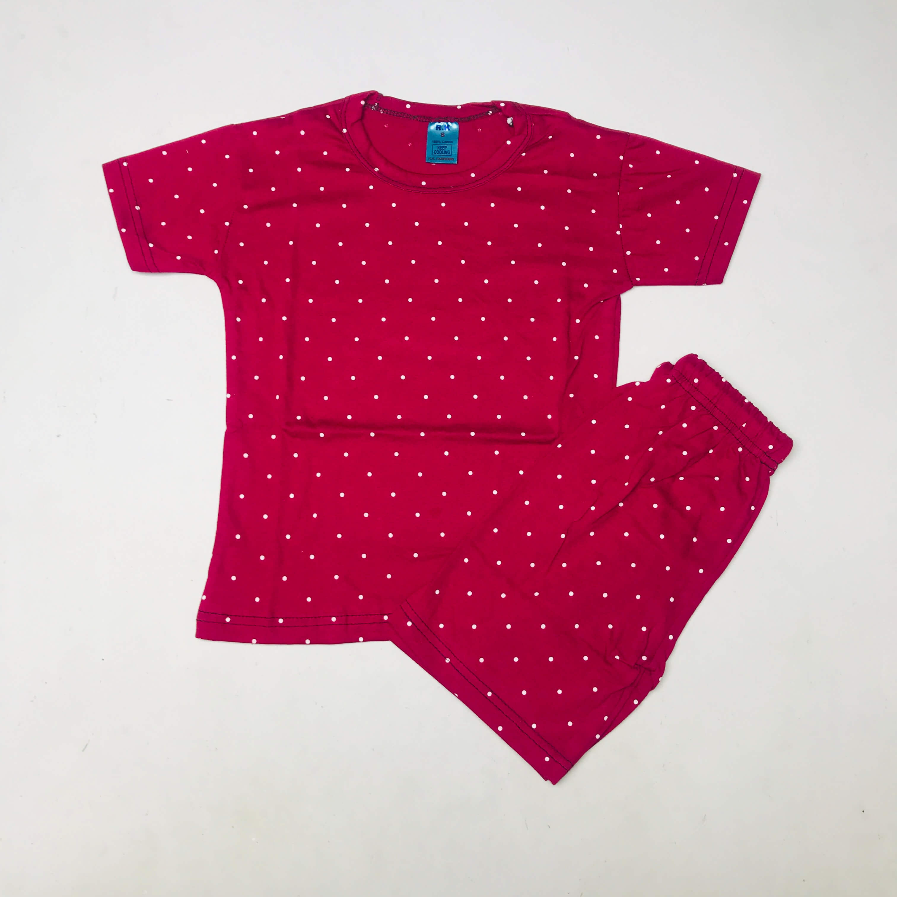 Kids Printed Shorts Set