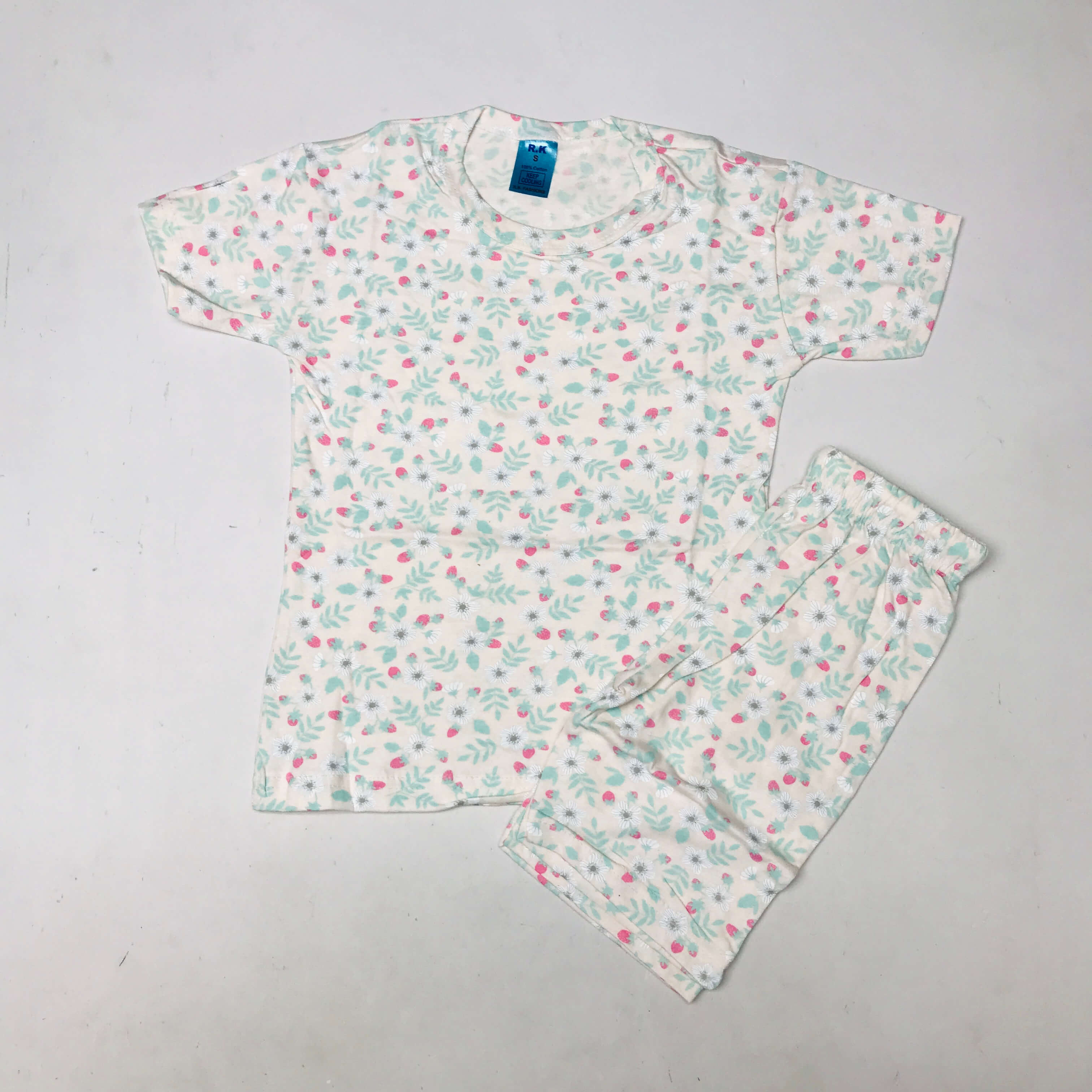 Kids Printed Shorts Set
