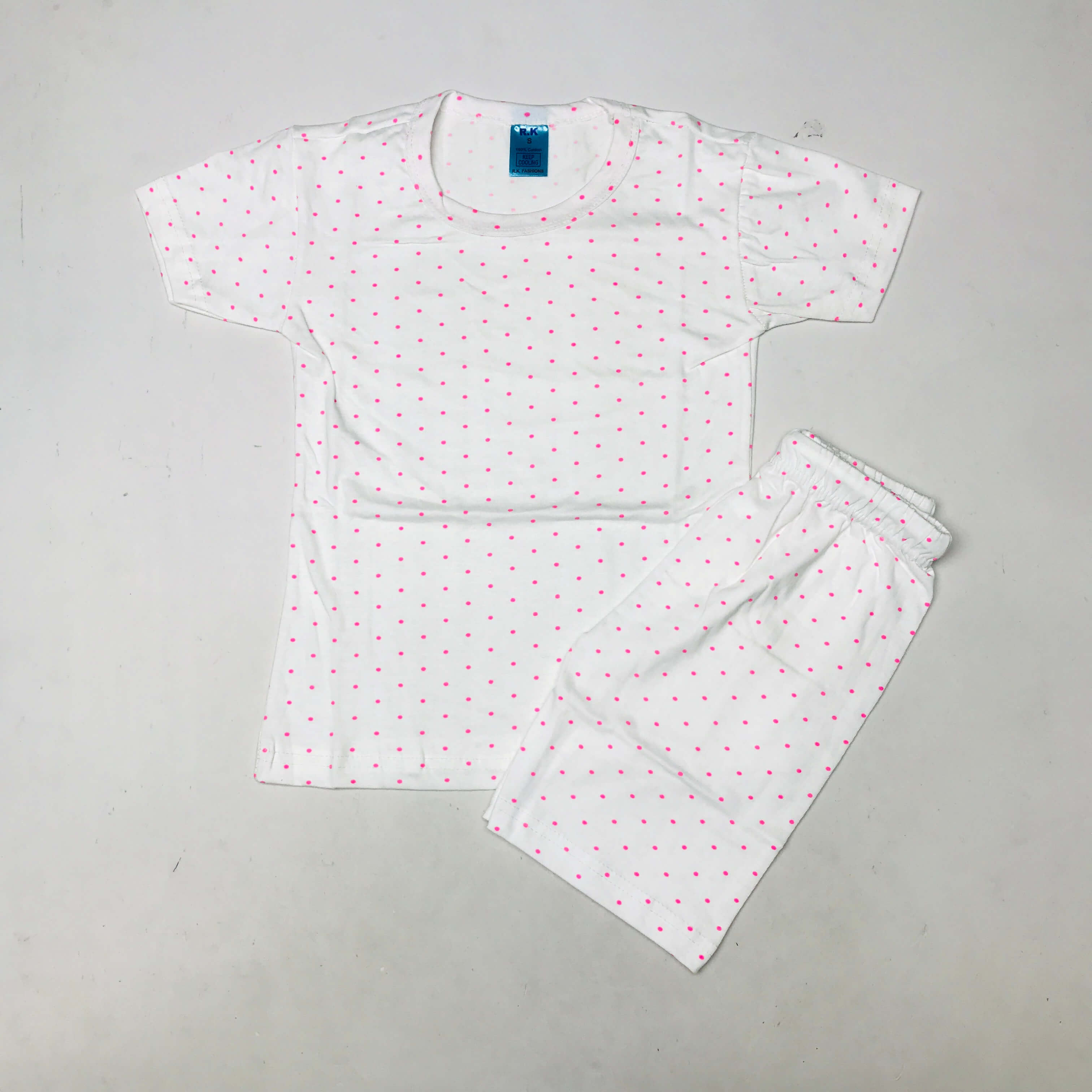 Kids Printed Shorts Set