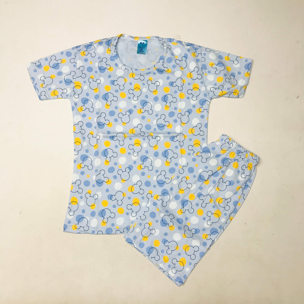 Kids Printed Shorts Set