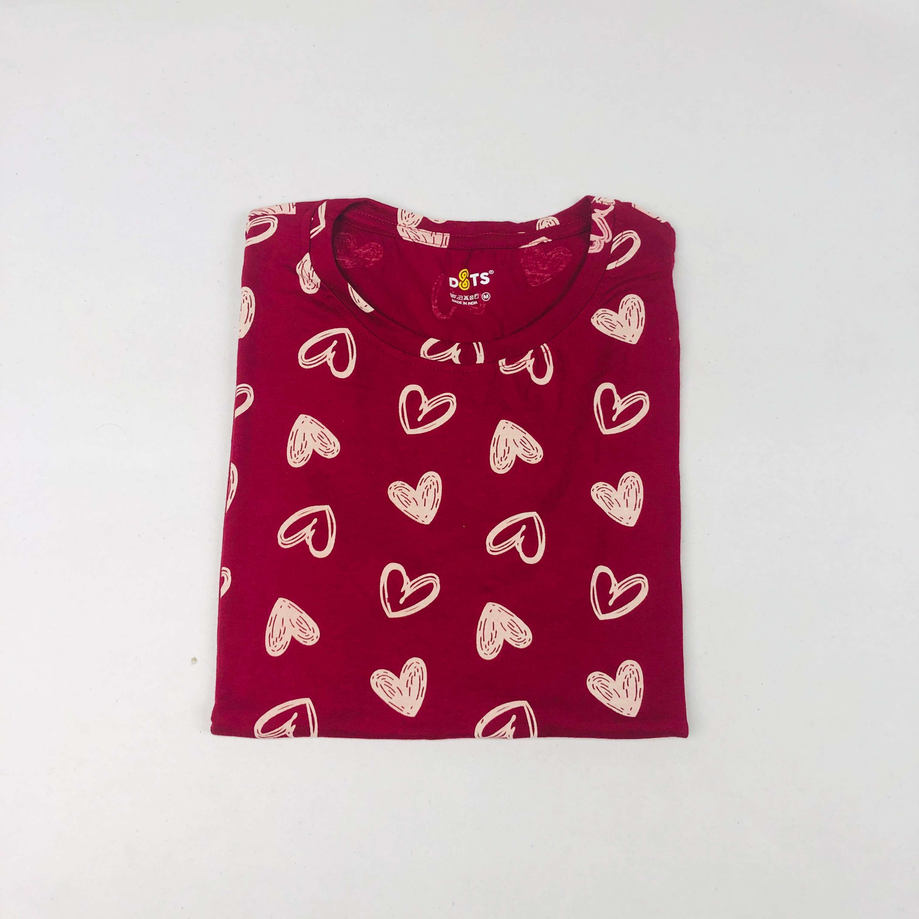 Dots Ladies Printed T-Shirt
