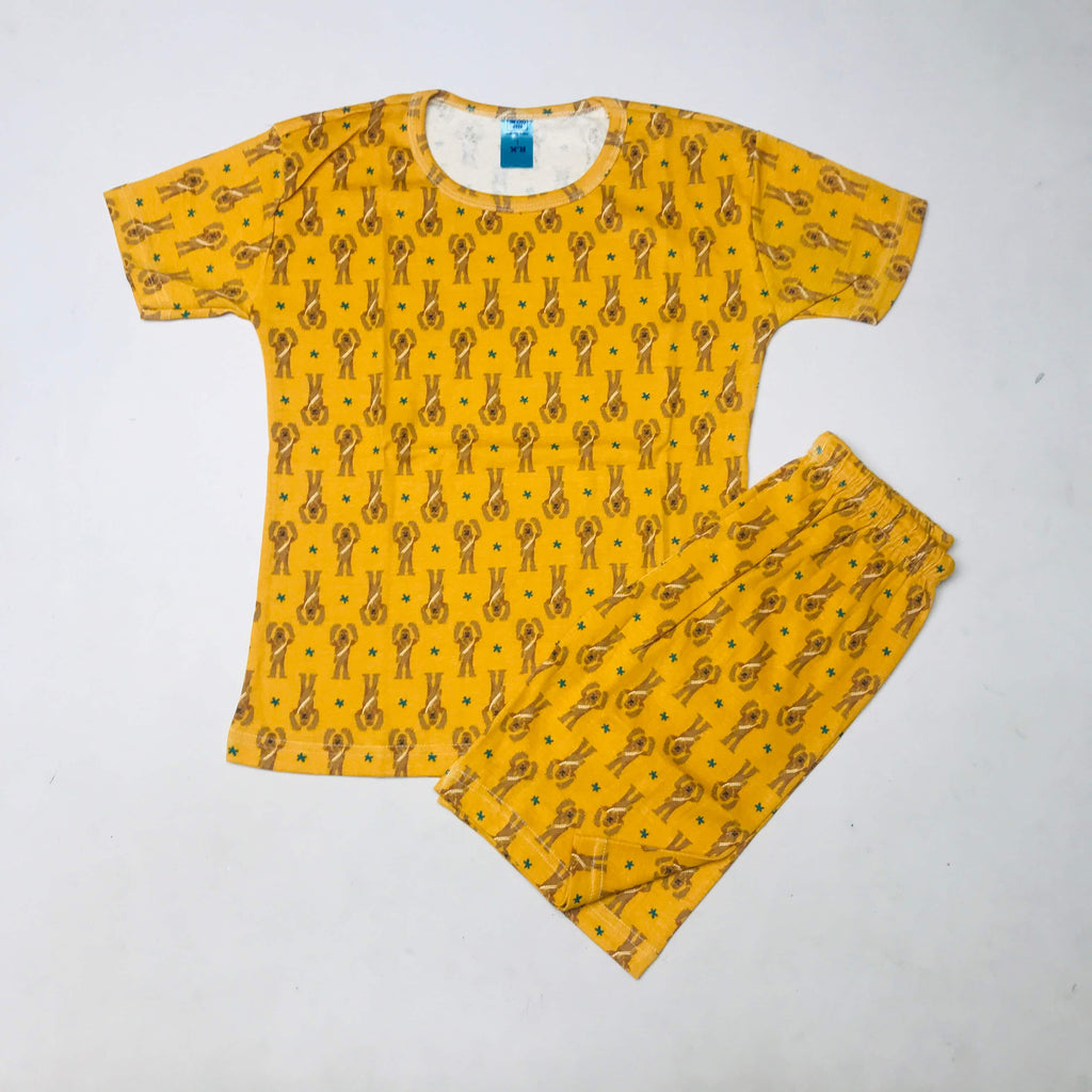 Kids Printed Shorts Set