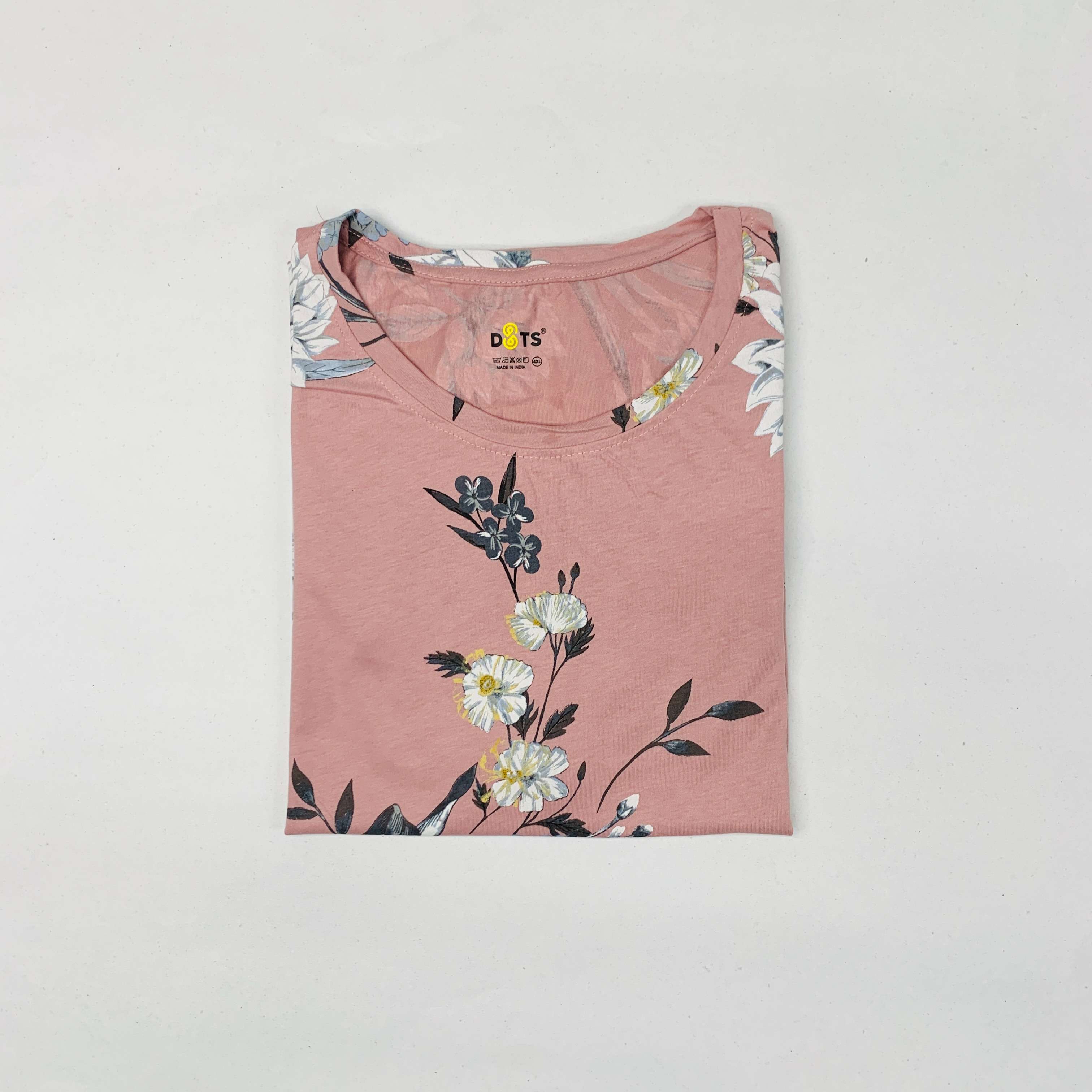 Dots Ladies Printed T-Shirt