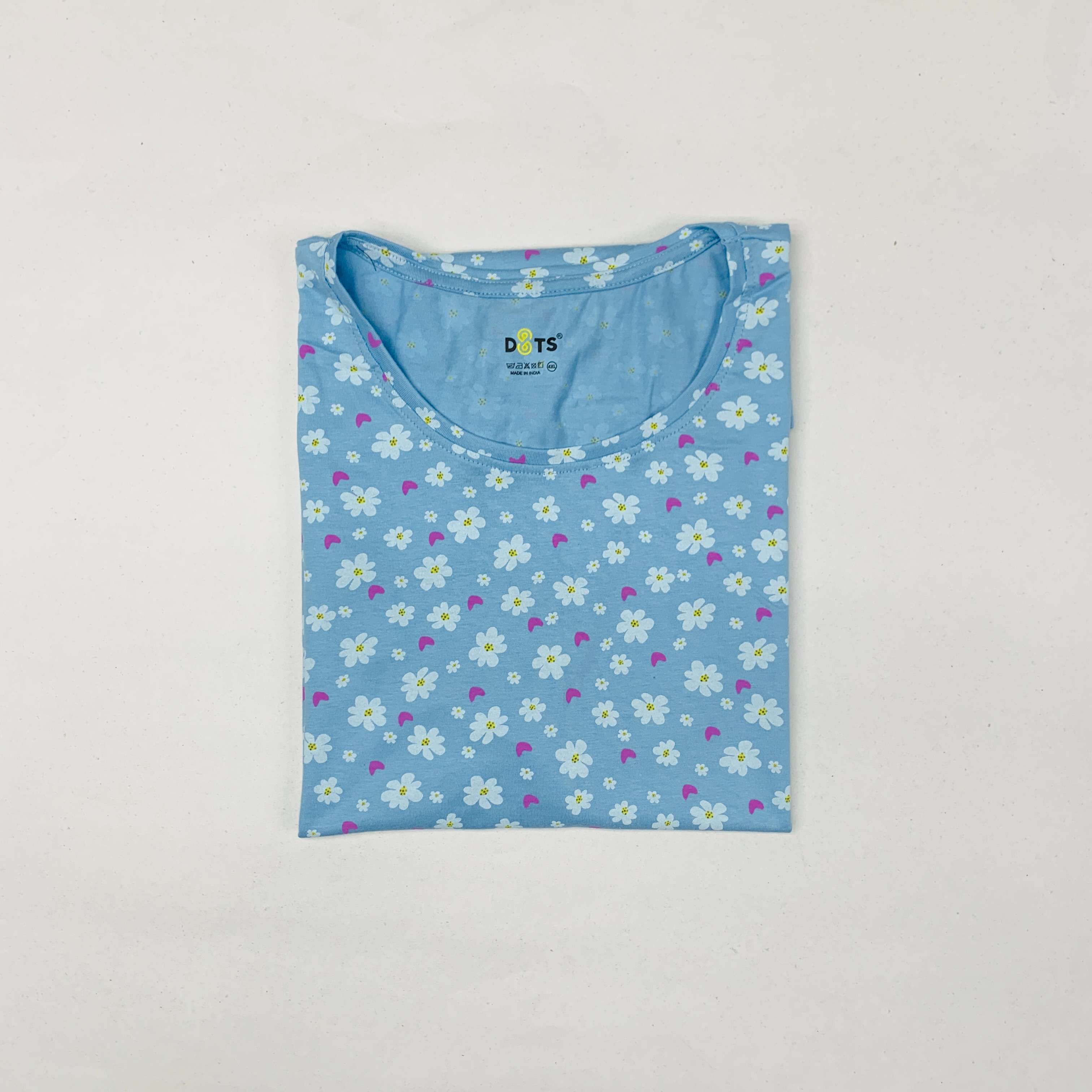 Dots Ladies Printed T-Shirt