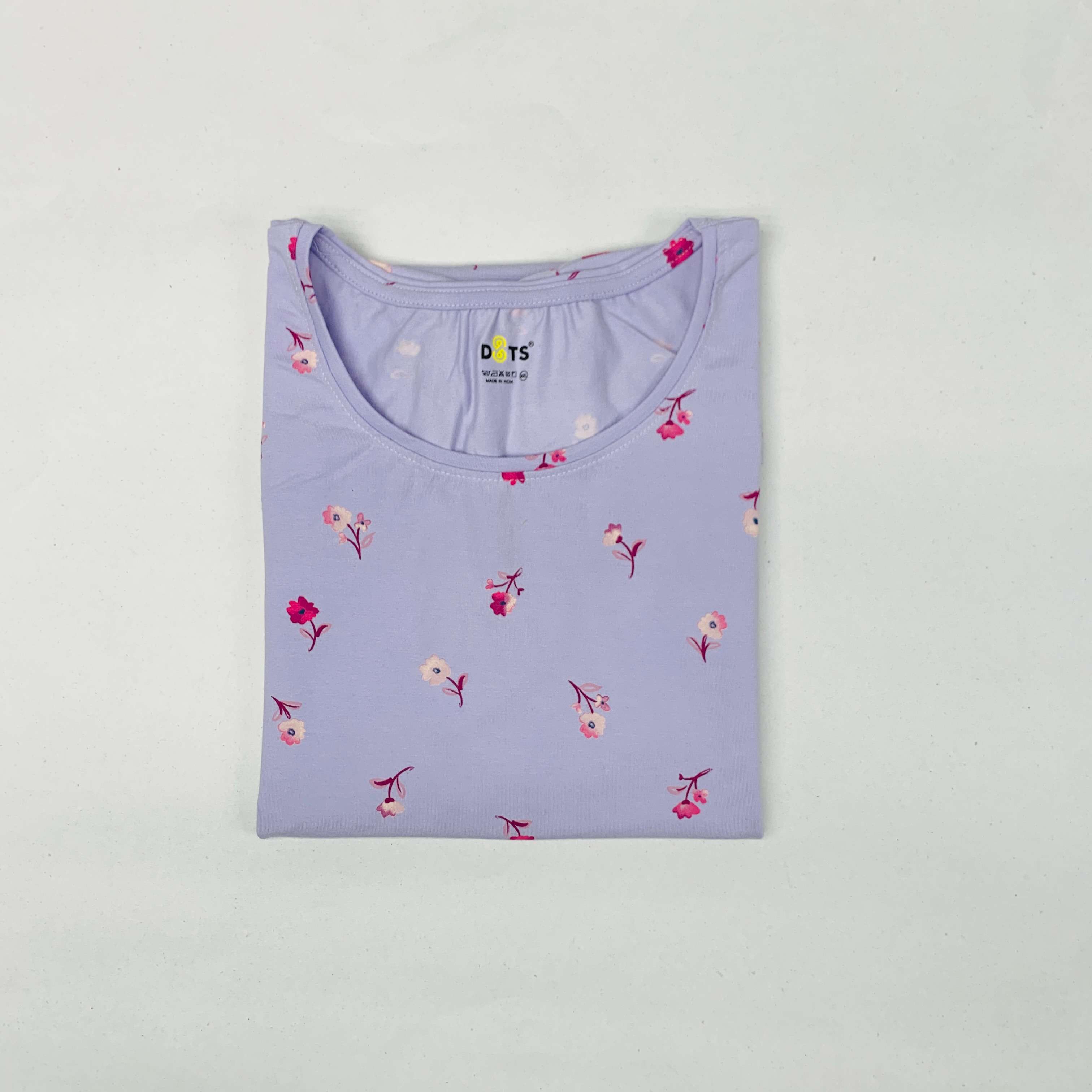 Dots Ladies Printed T-Shirt