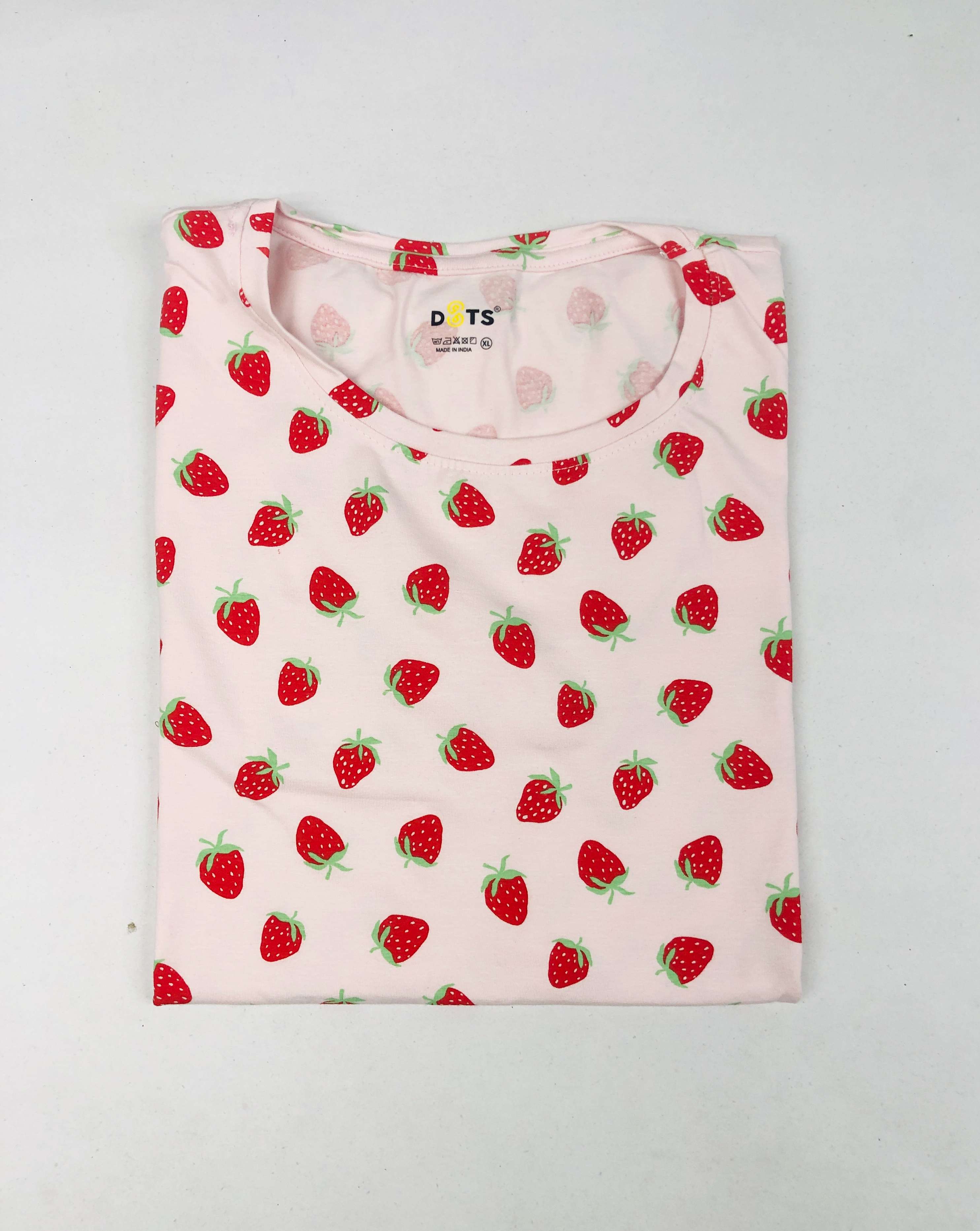 Dots Ladies Printed T-Shirt