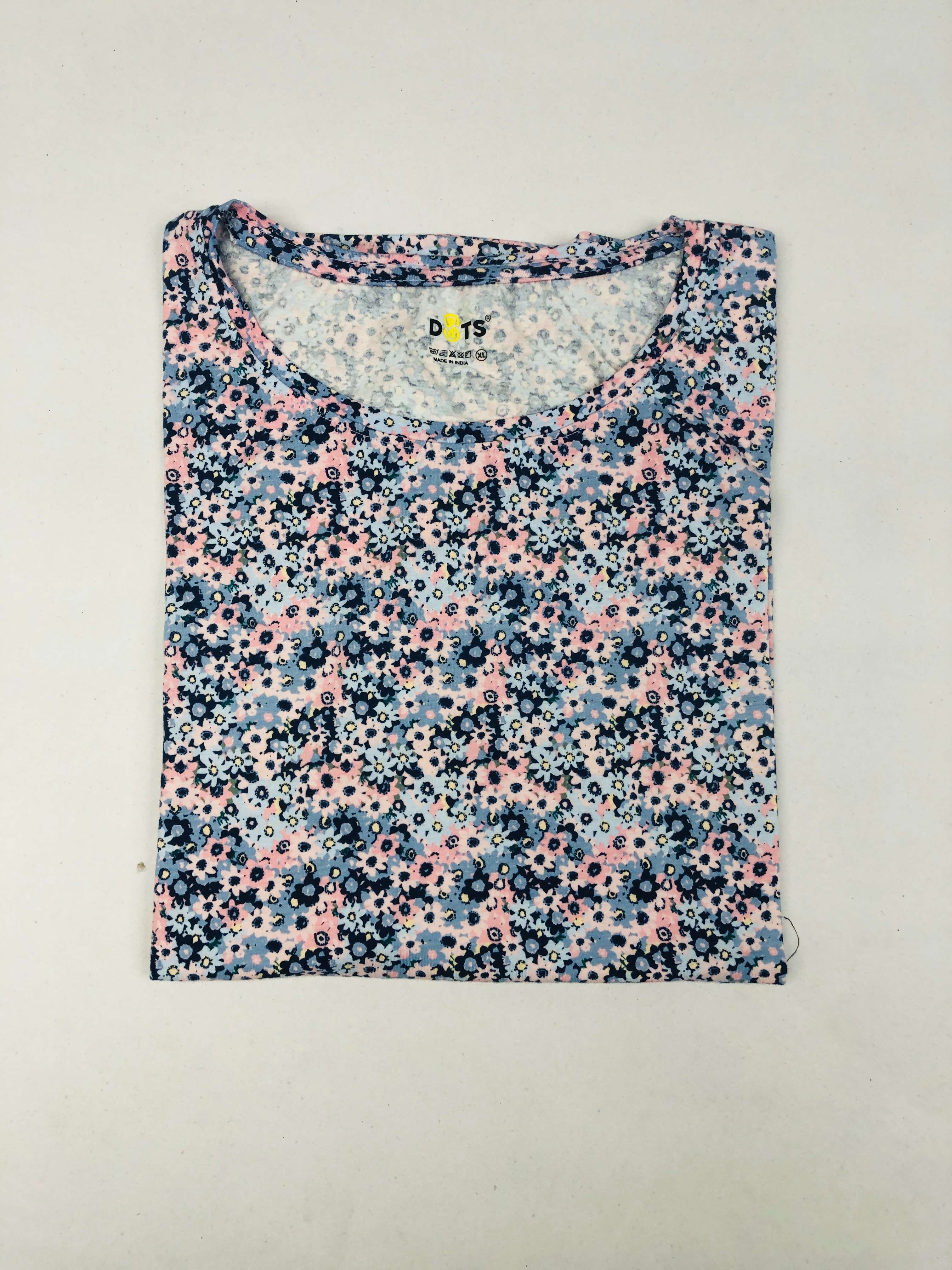 Dots Ladies Printed T-Shirt