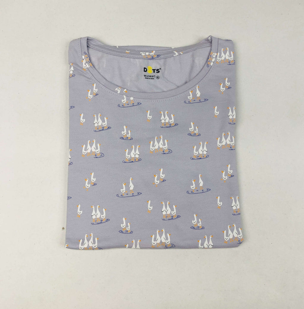 Dots Ladies Printed T-Shirt