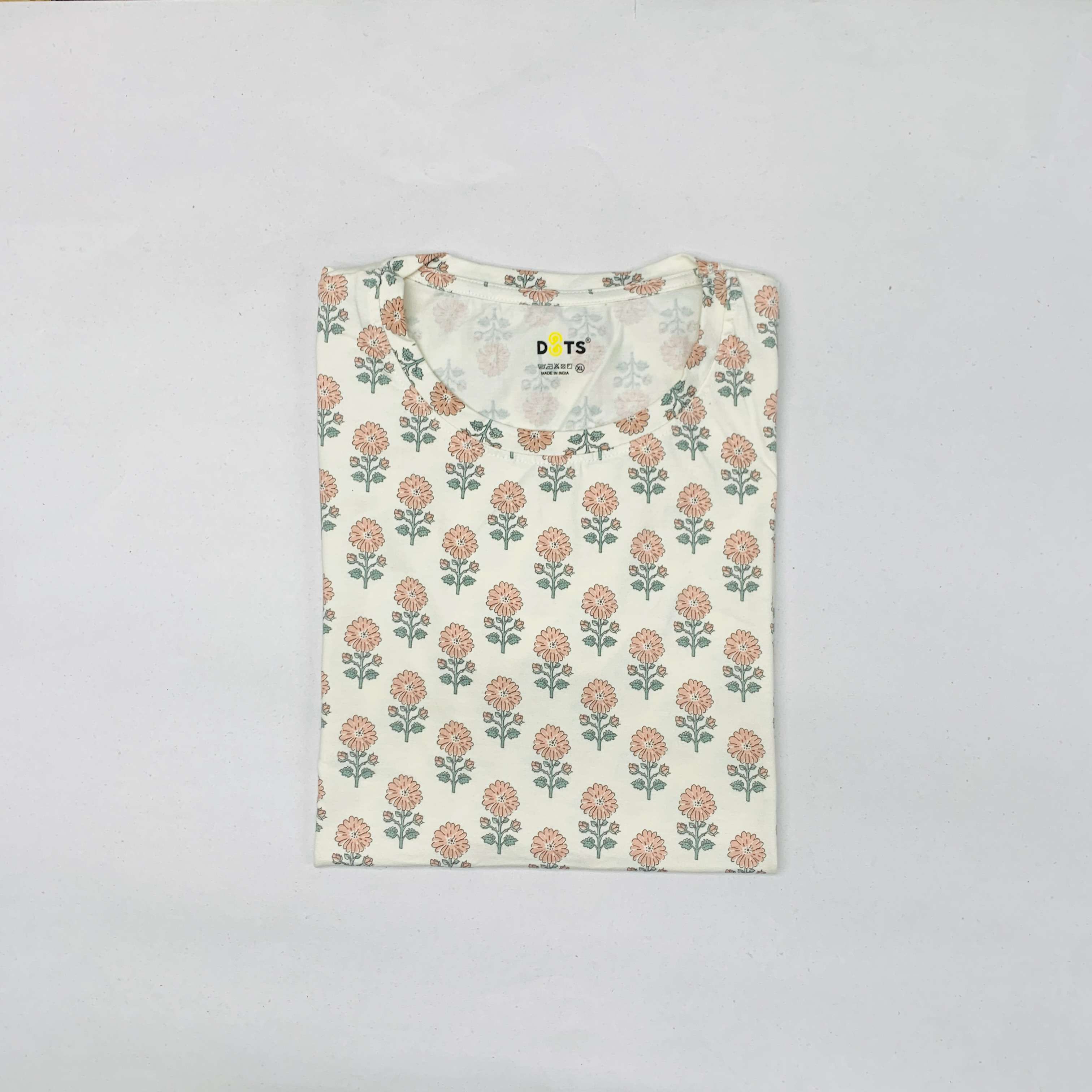 Dots Ladies Printed T-Shirt