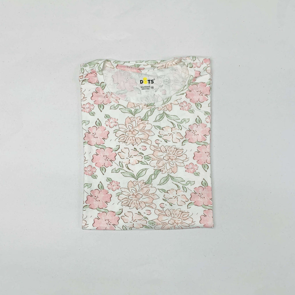 Dots Ladies Printed T-Shirt
