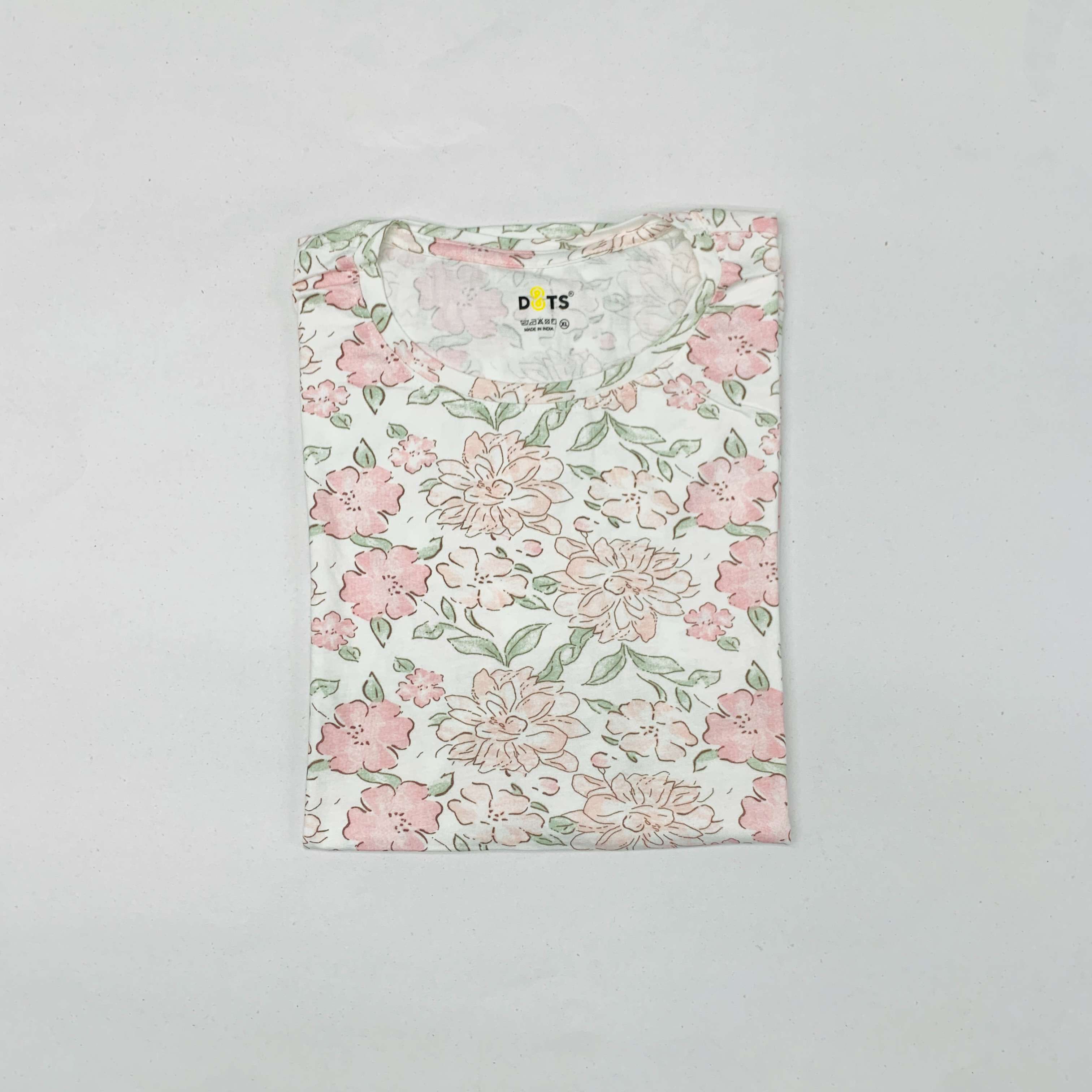 Dots Ladies Printed T-Shirt