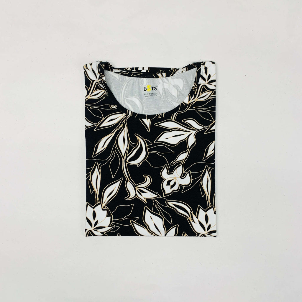 Dots Ladies Printed T-Shirt