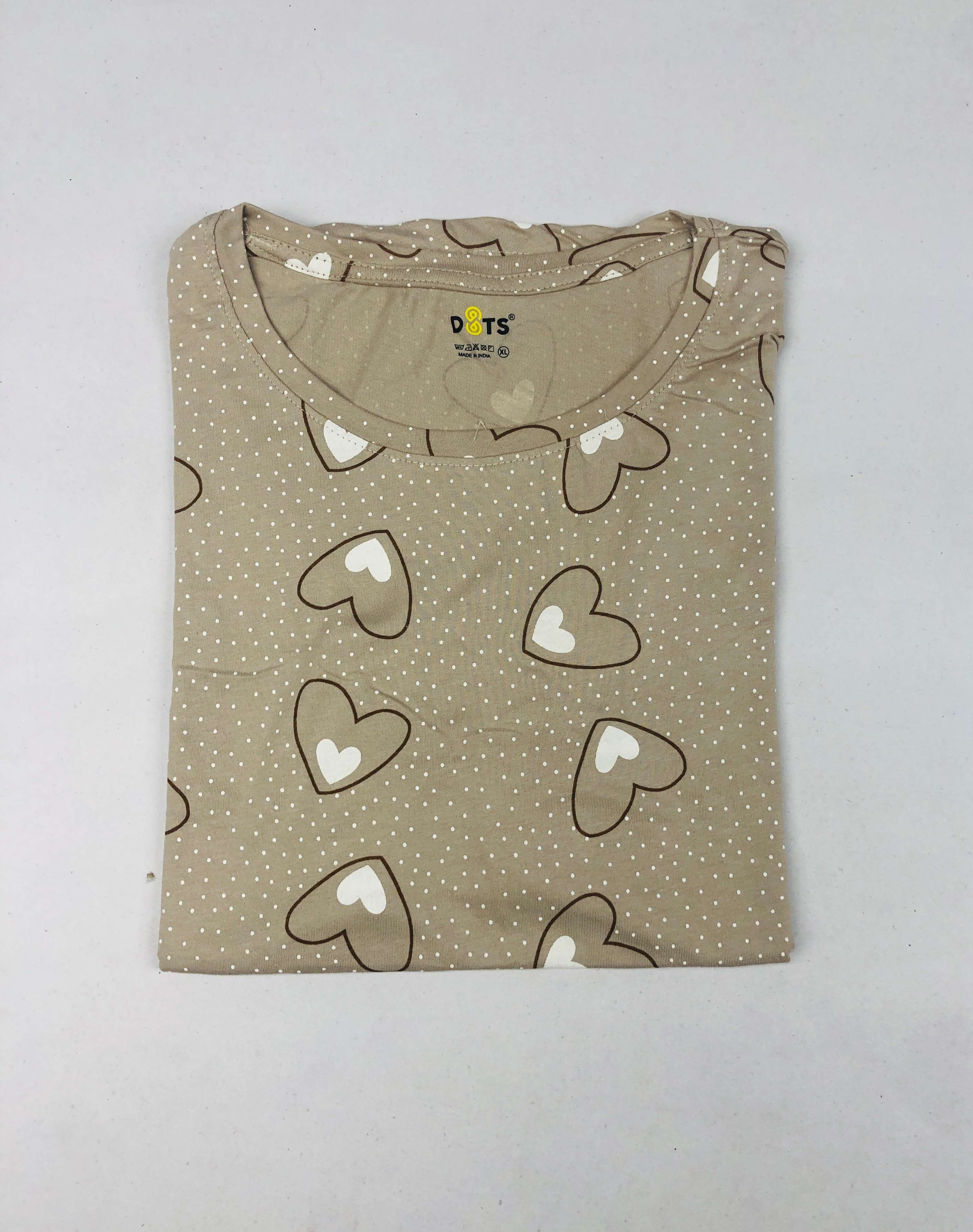 Dots Ladies Printed T-Shirt