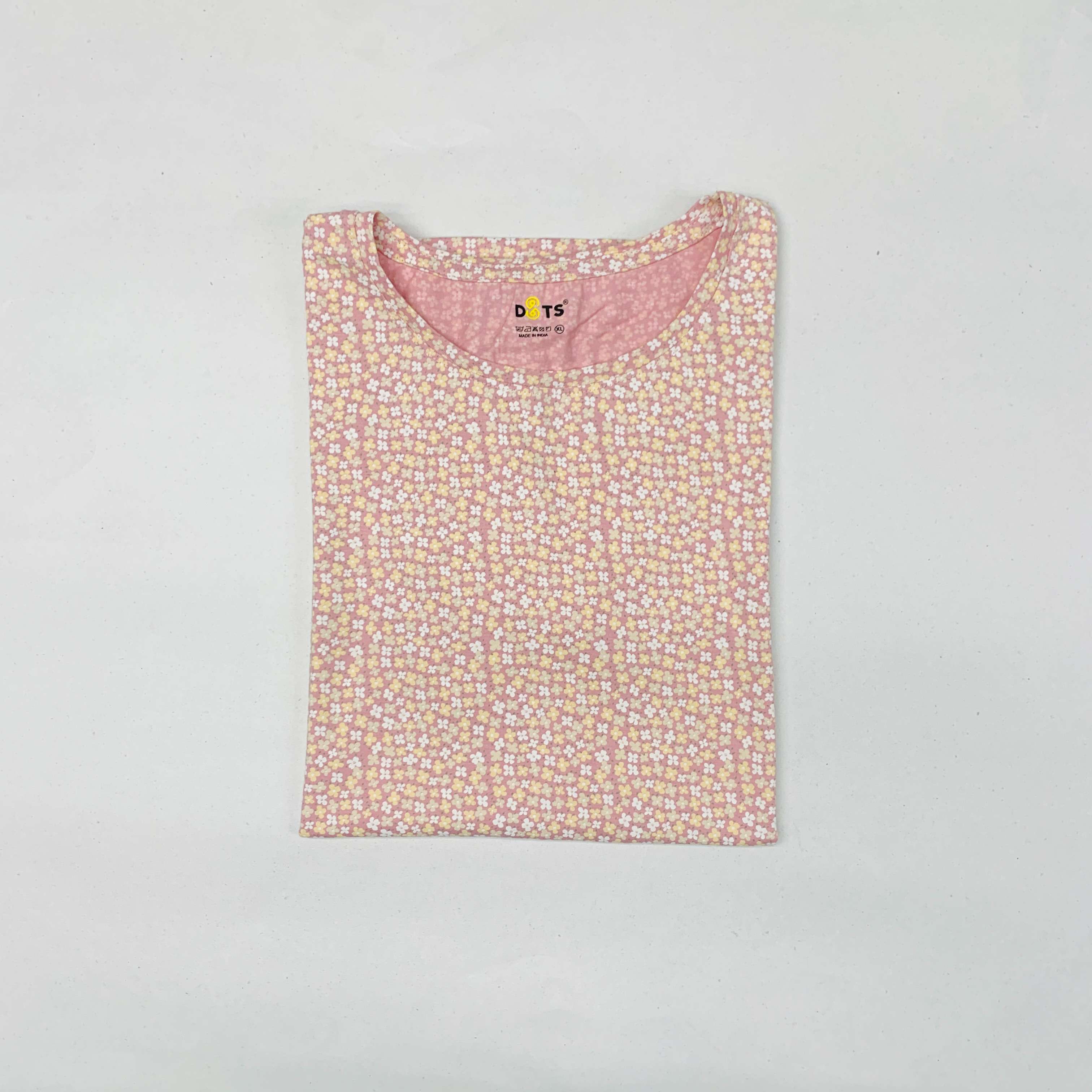 Dots Ladies Printed T-Shirt