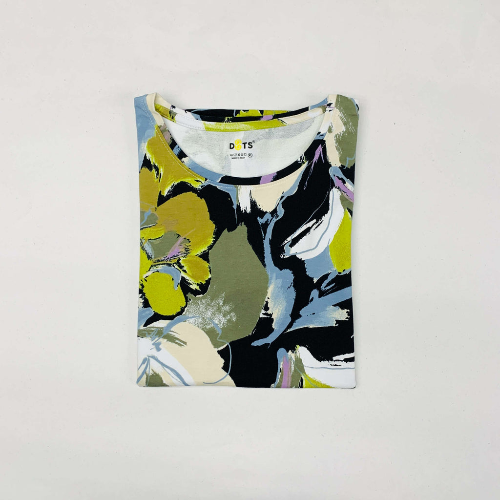 Dots Ladies Printed T-Shirt