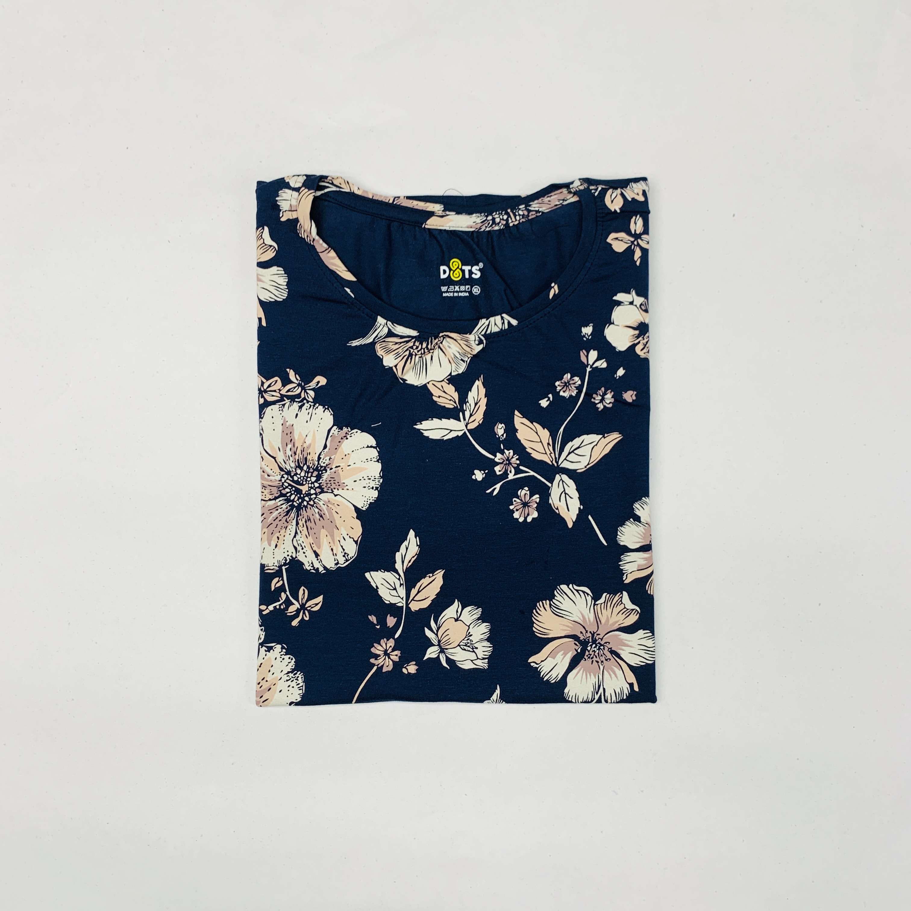 Dots Ladies Printed T-Shirt