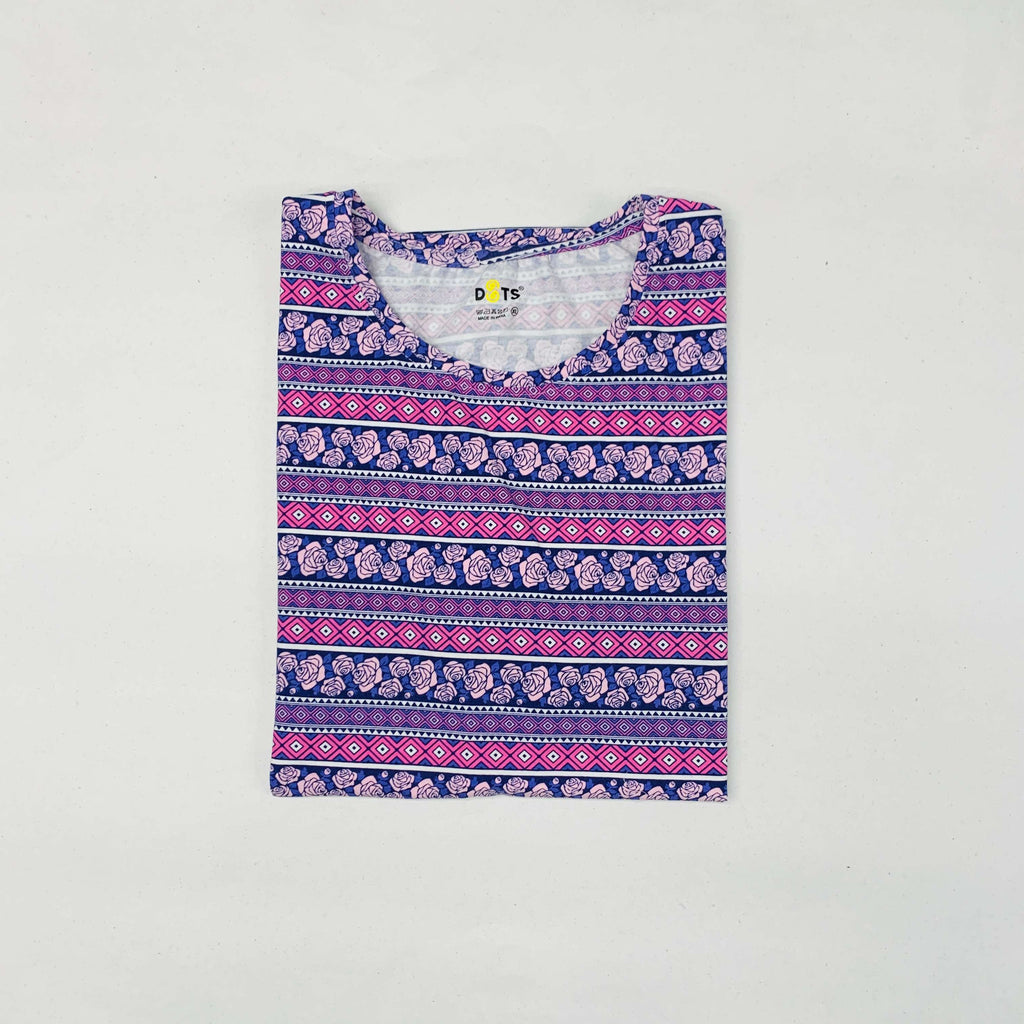 Dots Ladies Printed T-Shirt