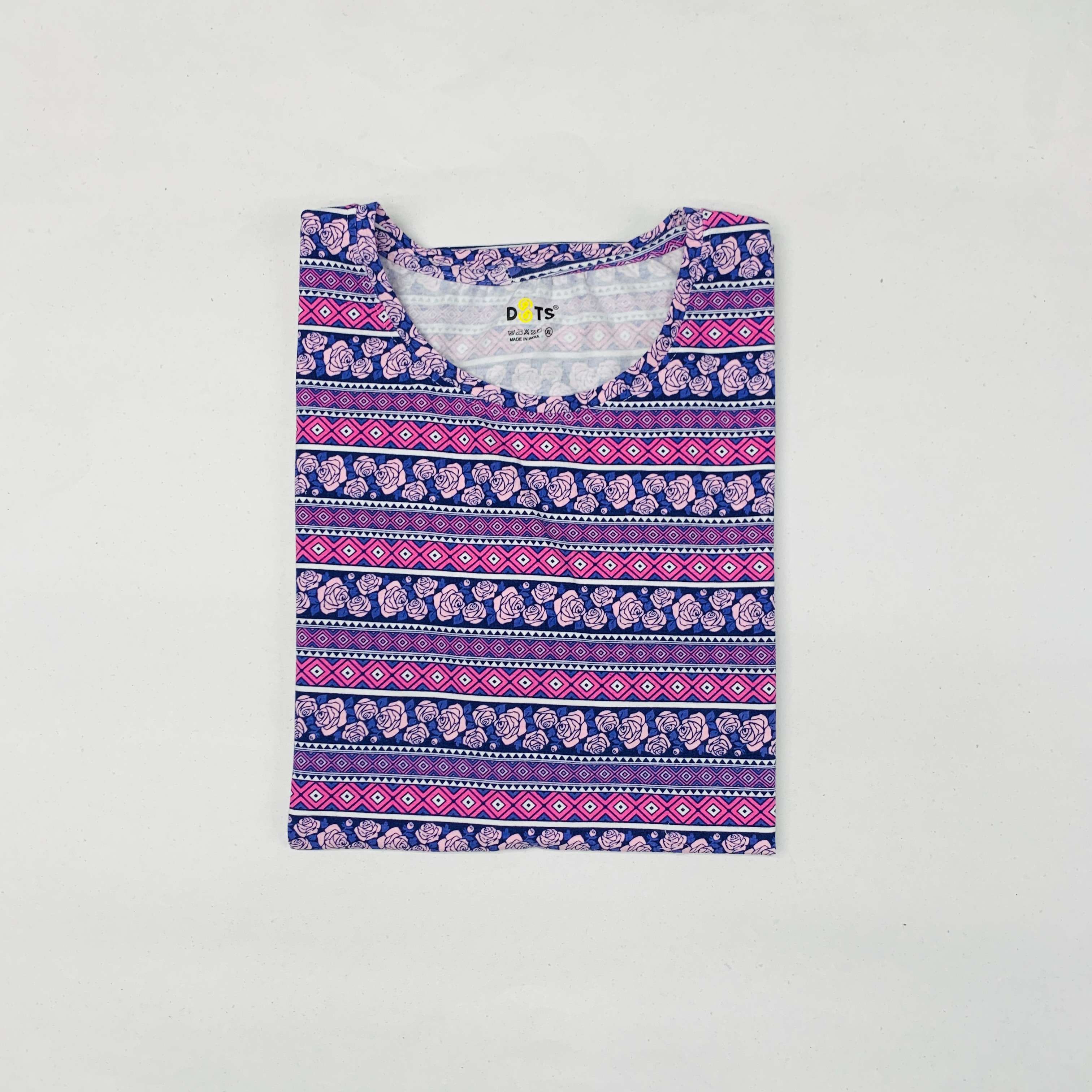 Dots Ladies Printed T-Shirt
