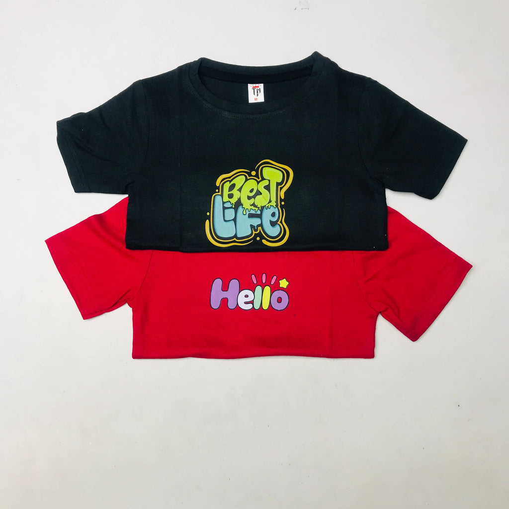 Junior Joy T-Shirt Combo Pack Of 2