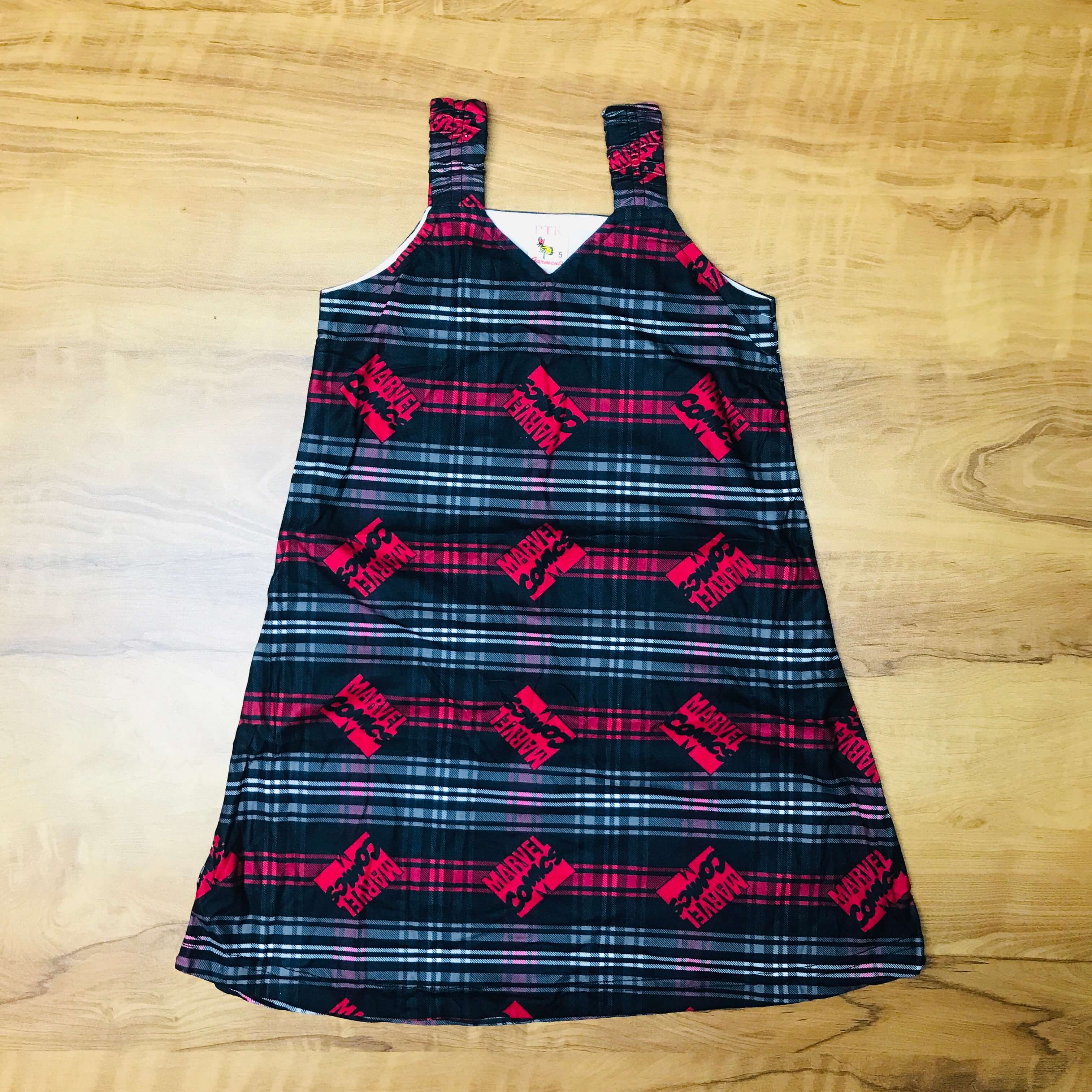 PK Kids Sleeveless Frock Combo