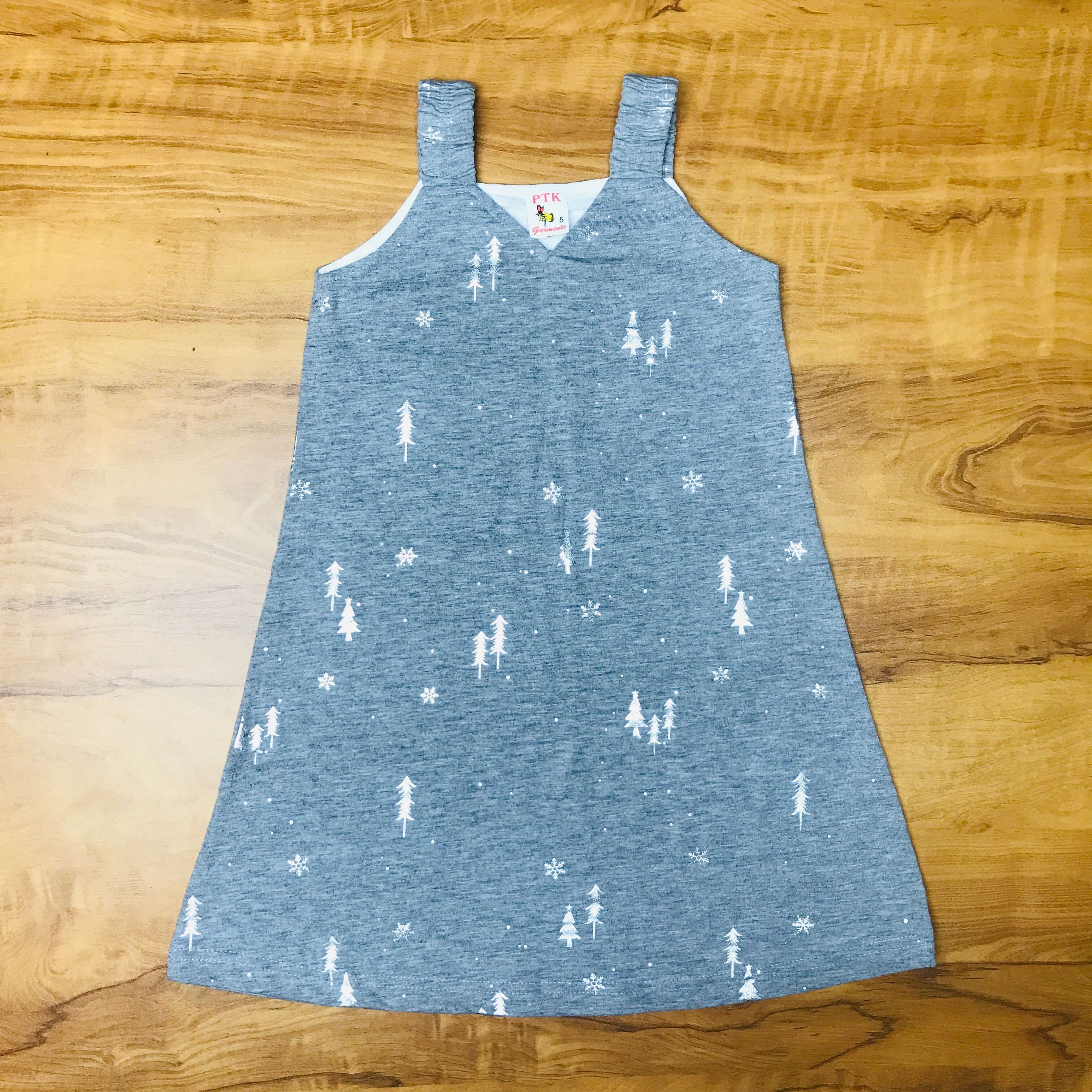 PK Kids Sleeveless Frock Combo