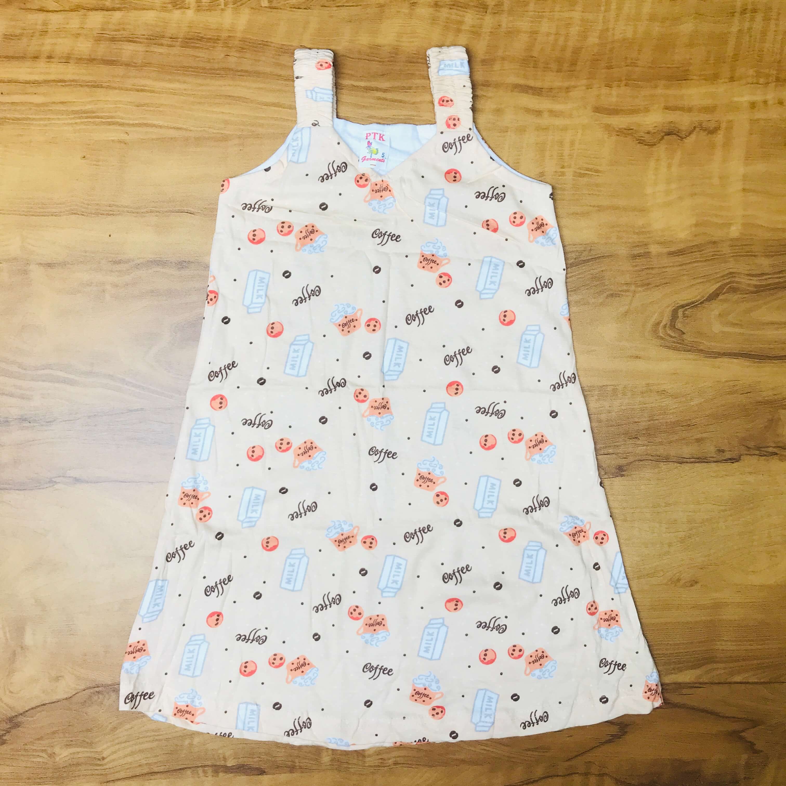 PK Kids Sleeveless Frock Combo