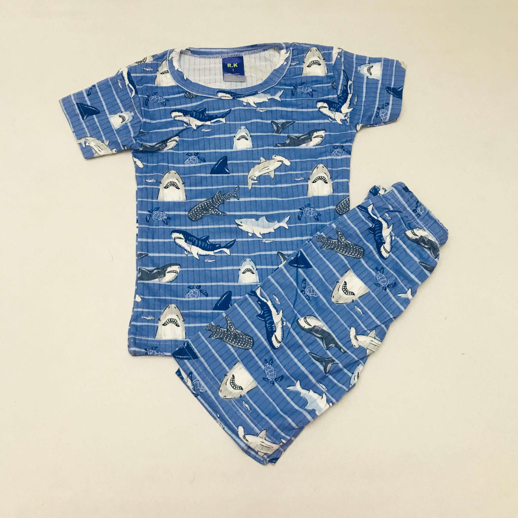 Kids Printed Shorts Set