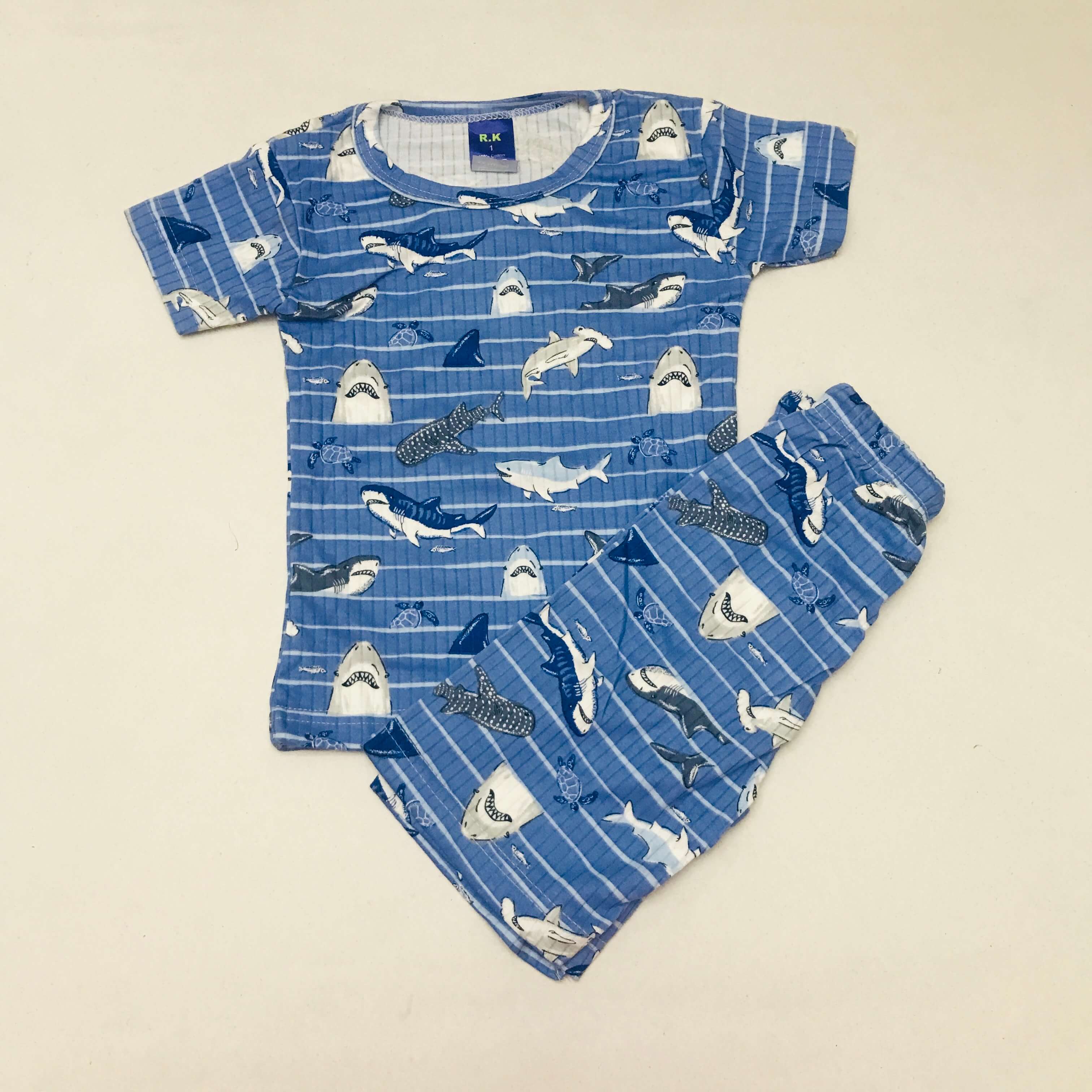 Kids Printed Shorts Set