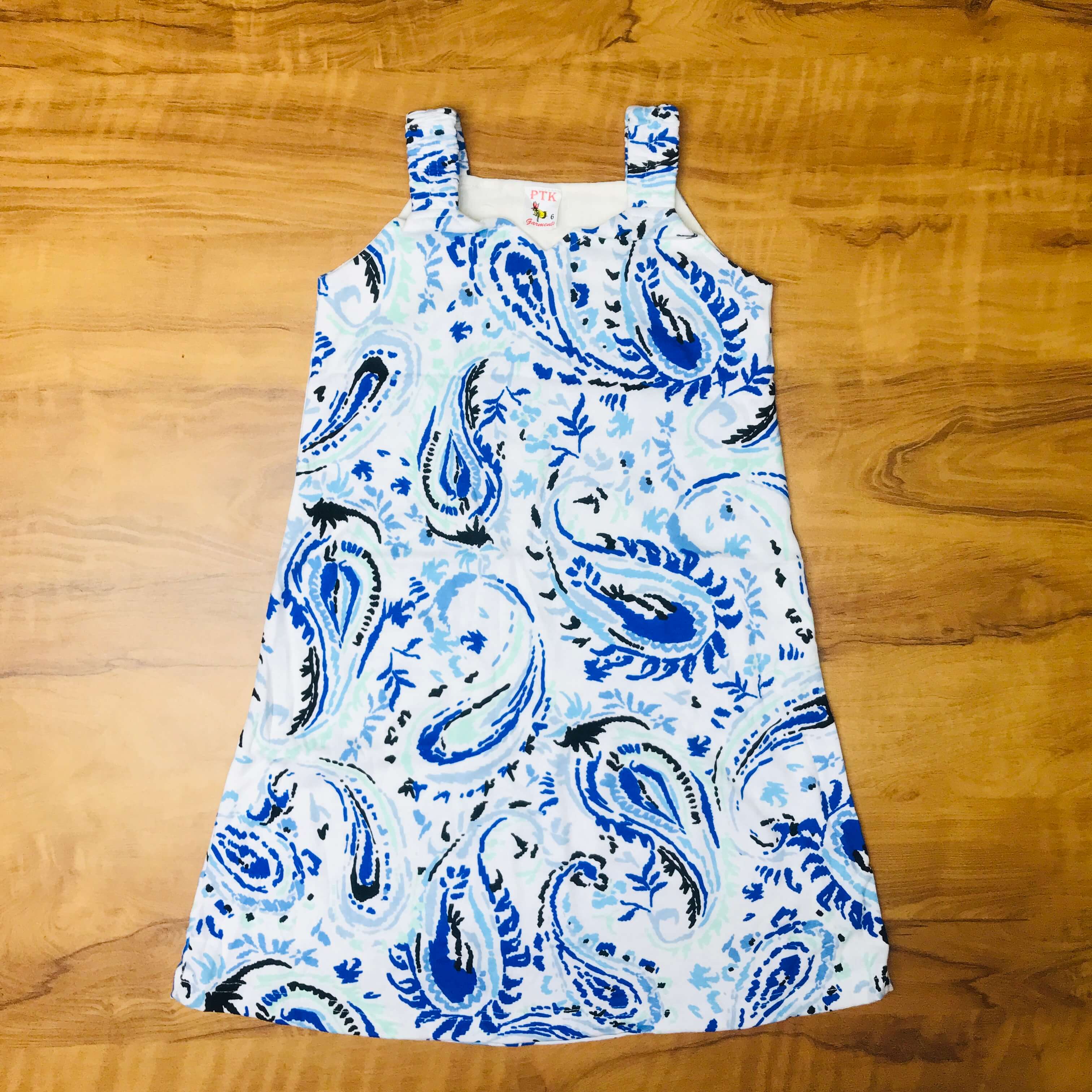 PK Kids Sleeveless Frock Combo