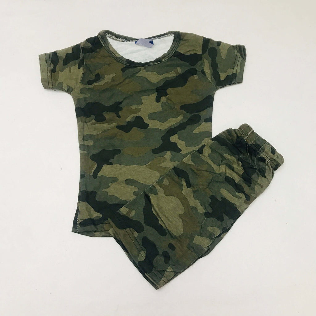 Kids Printed Shorts Set