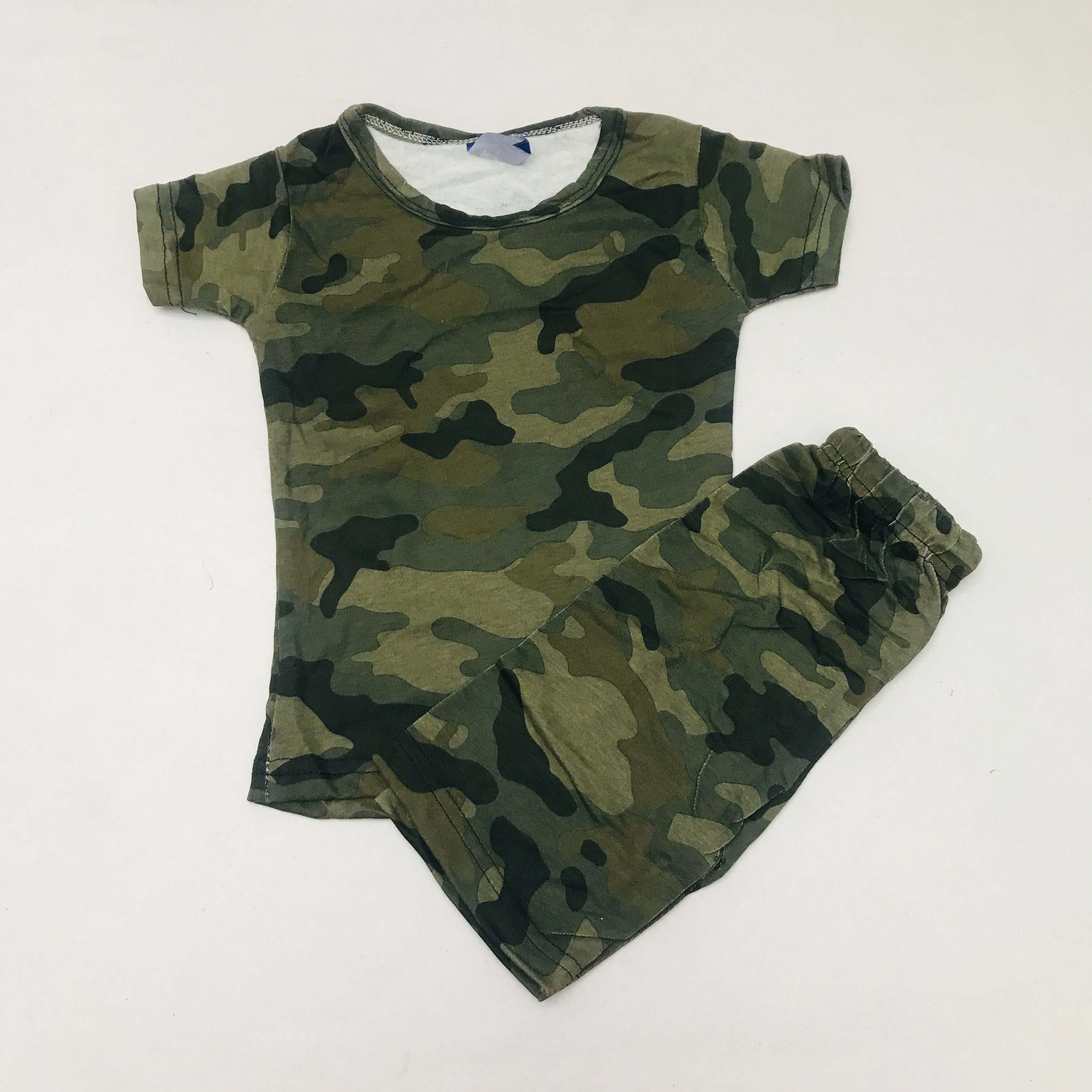 Kids Printed Shorts Set