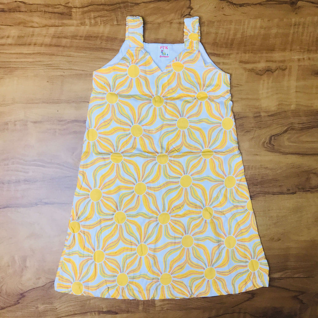 PK Kids Sleeveless Frock Combo