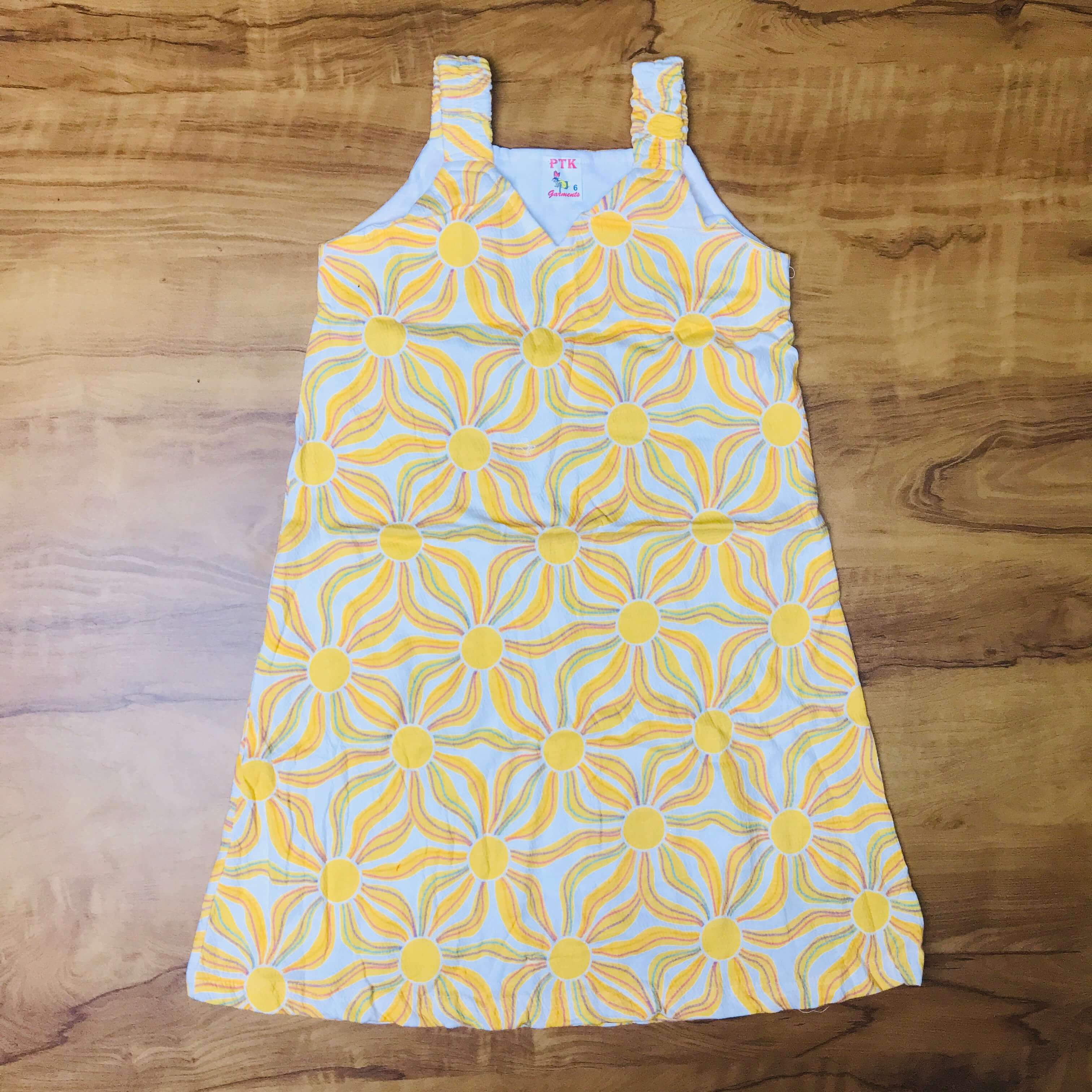 PK Kids Sleeveless Frock Combo